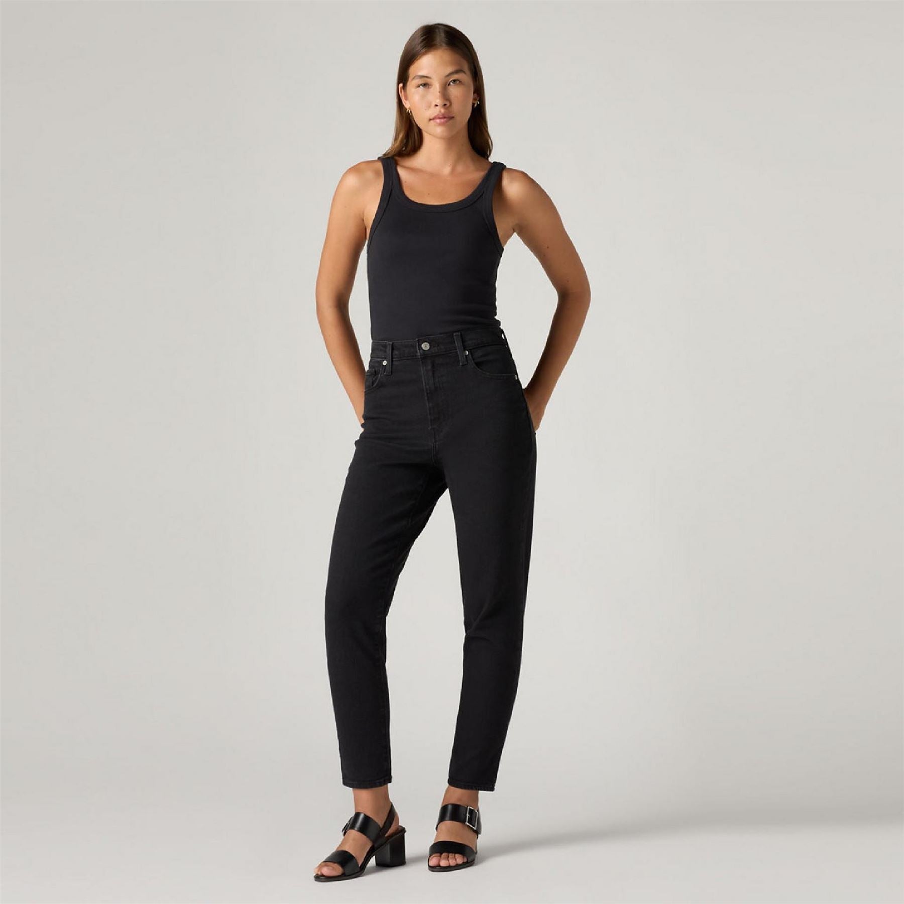 Levis Heavyweight Mom Fit Straight Leg Jeans