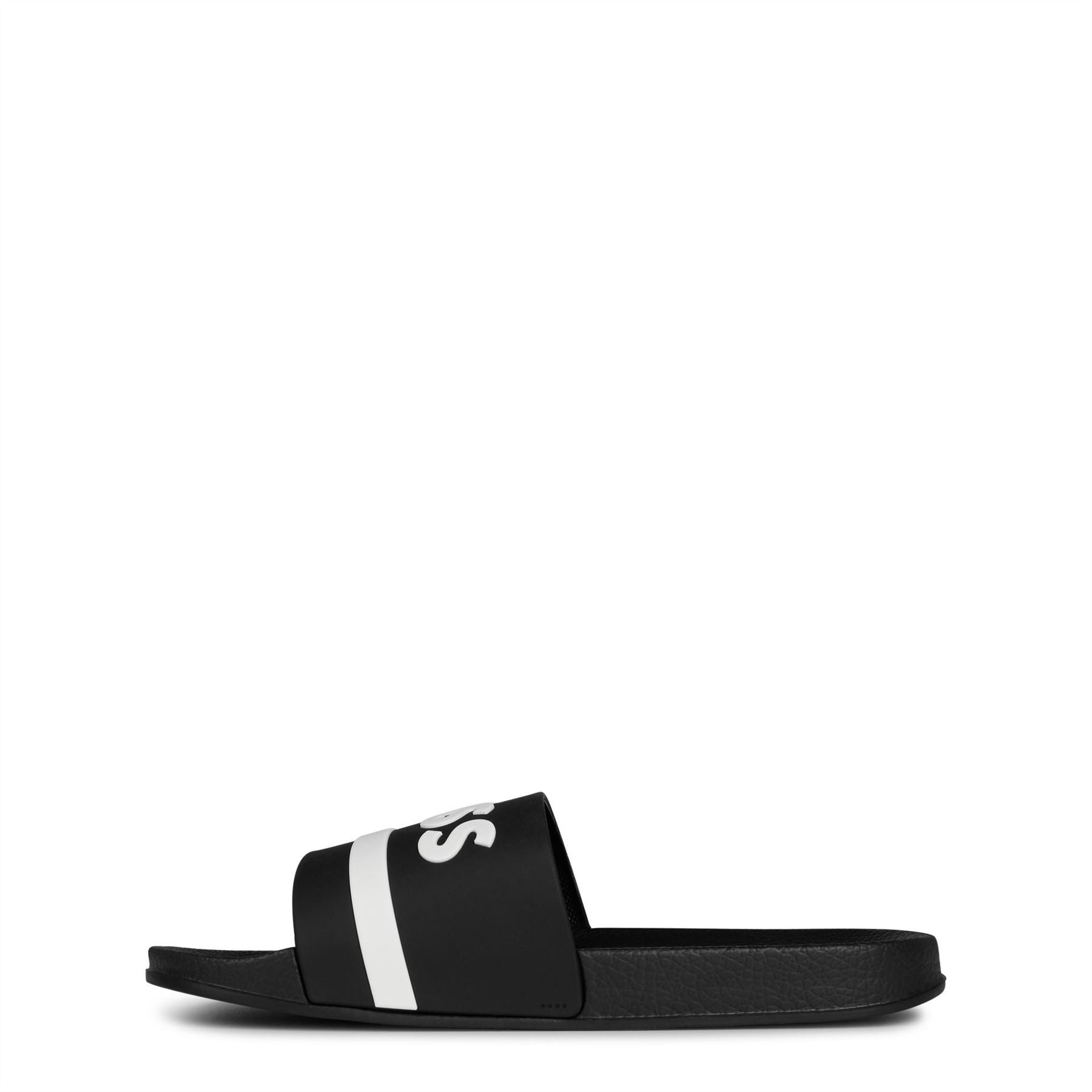 Boss Logo Sliders With Logo Design Sandals