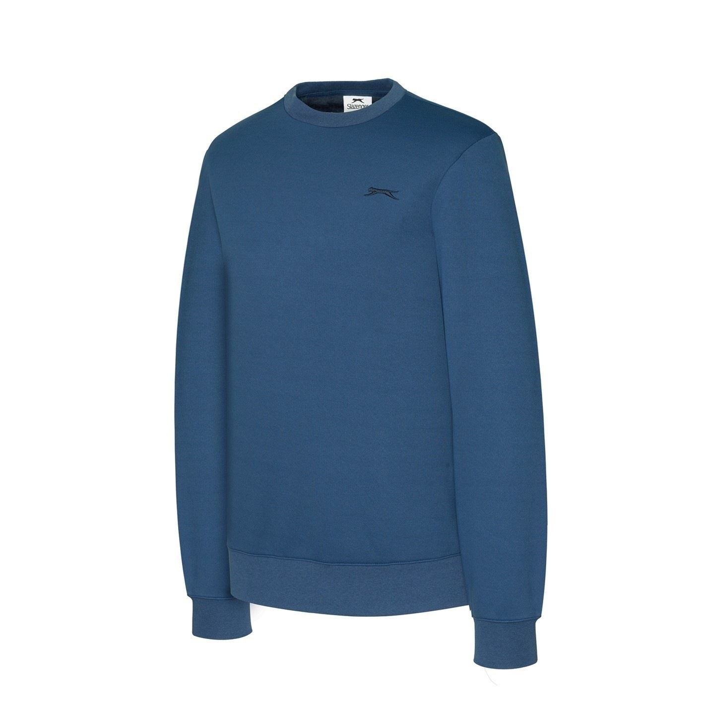 Slazenger Mens Fleece Crew Sweater