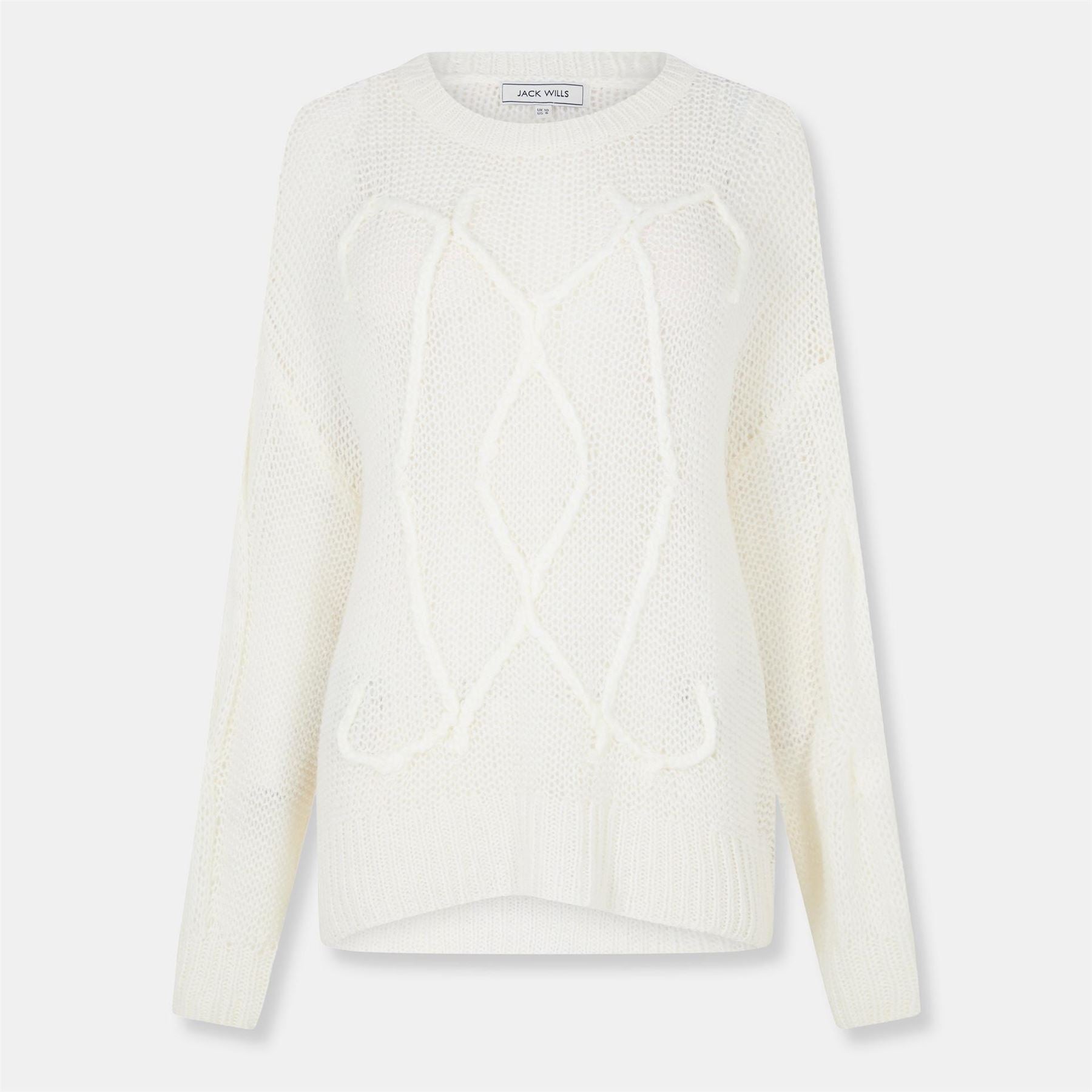 Jack Wills Crew Neck Long Sleeve Regular Fit Sweater