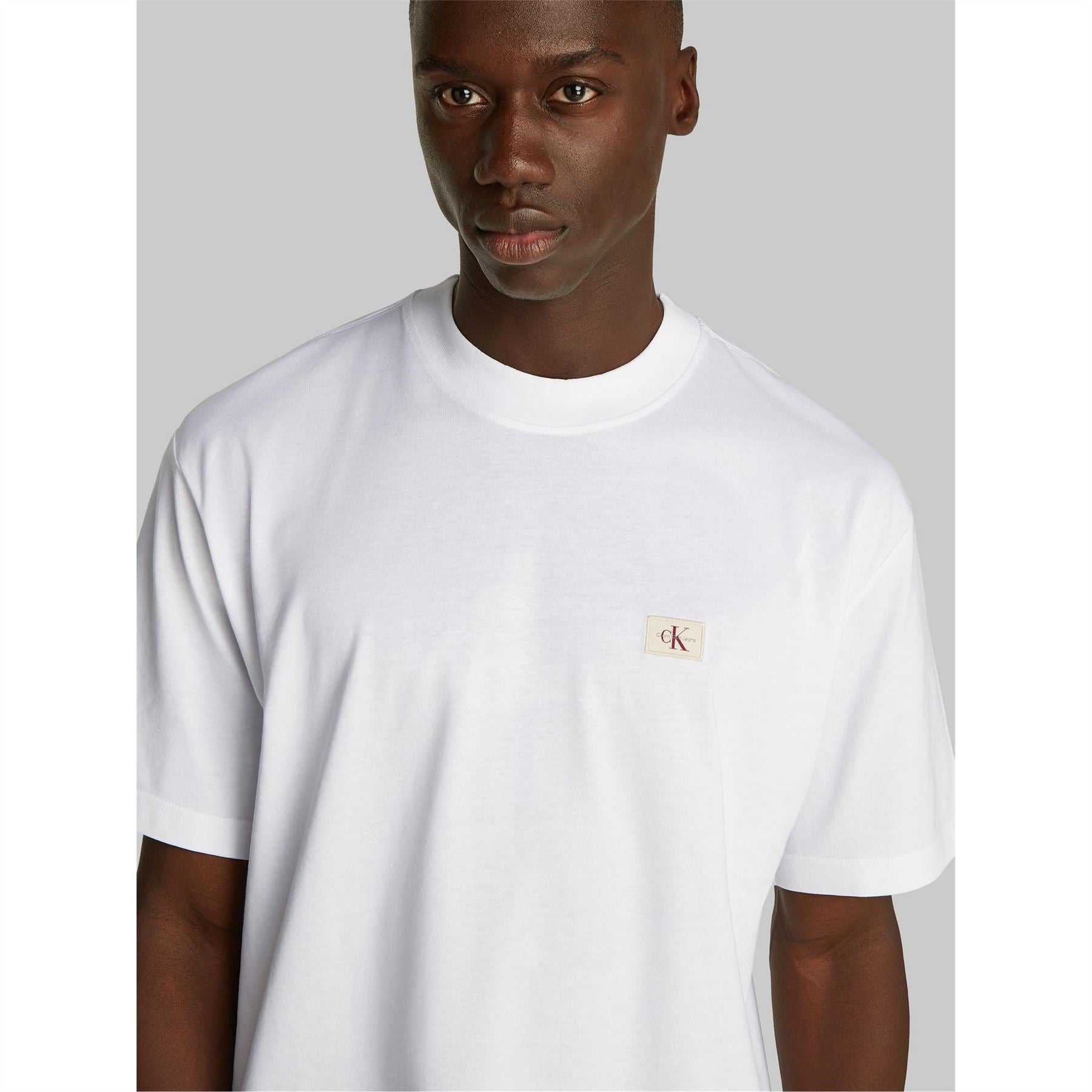 Calvin Klein Jeans Regular Fit Crew Neck Short Sleeve T-Shirt