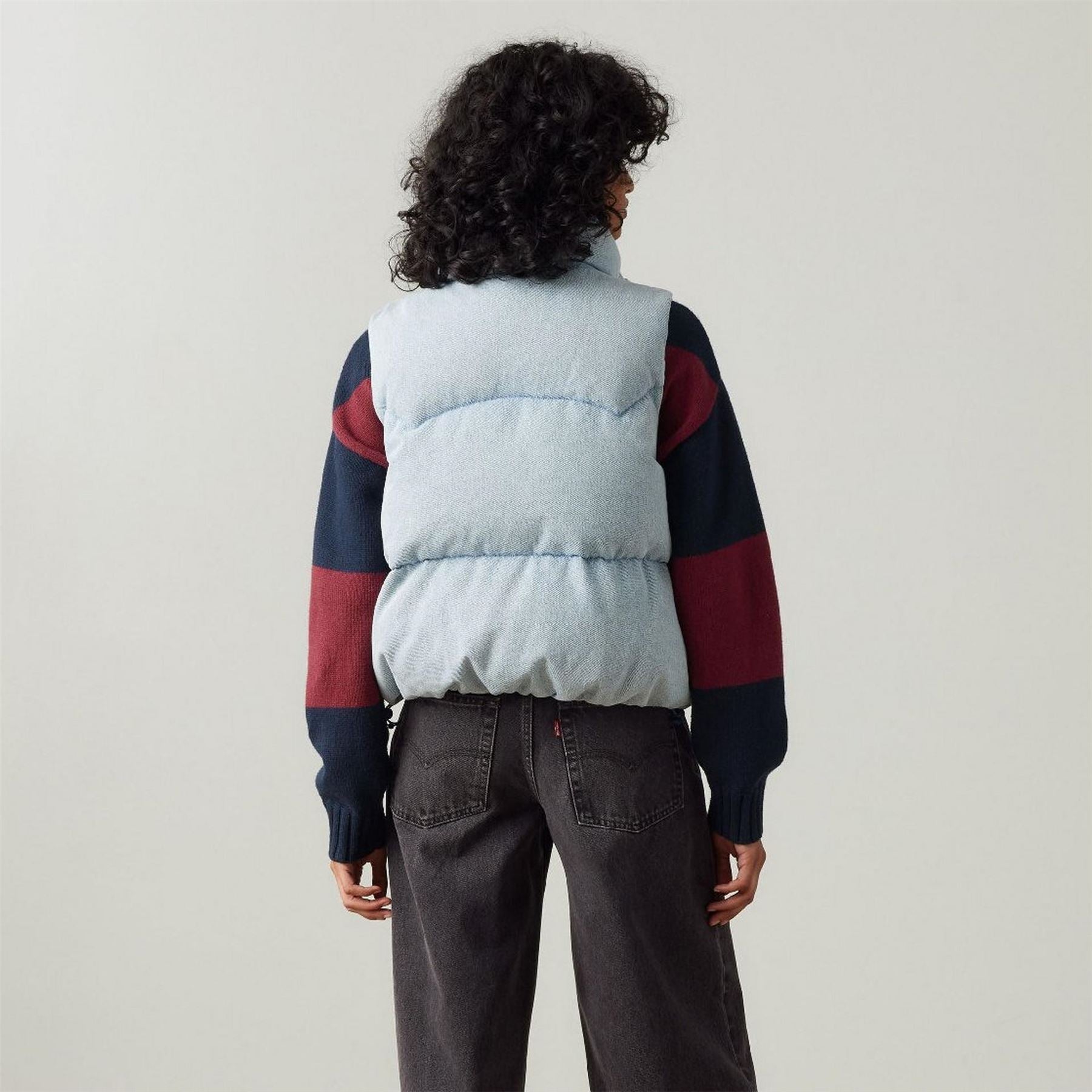 Levis Western Bubble Anthracite Gilet