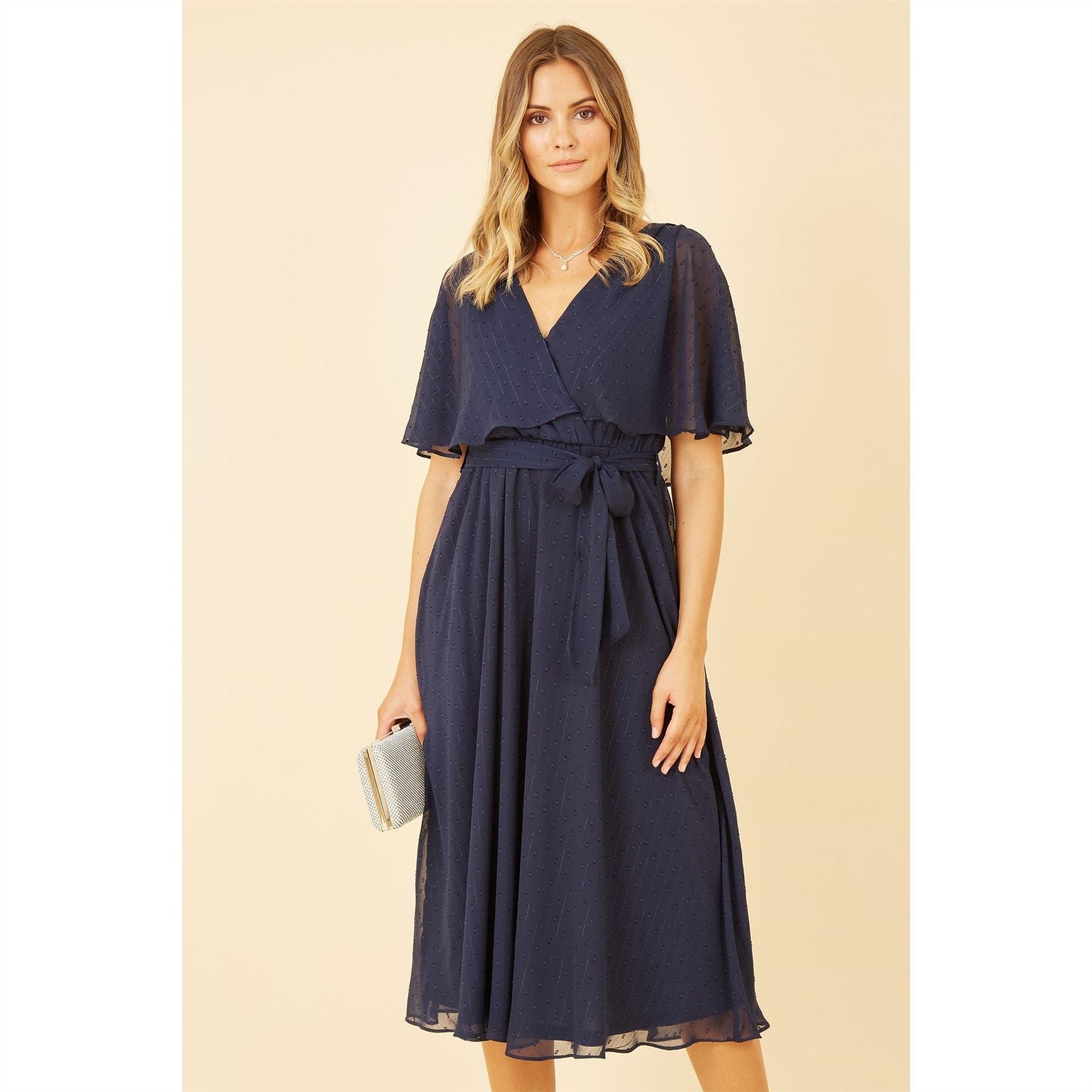Yumi Wrap Midi Dress