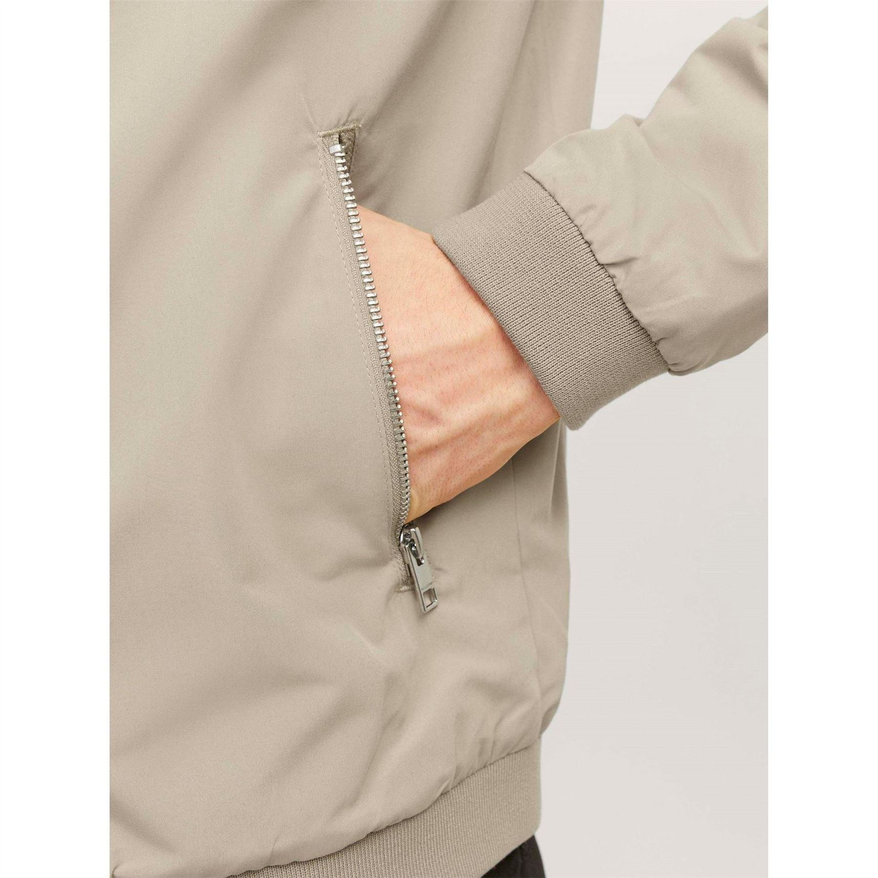 Jack and Jones Mens Rush Harrington Bomber Jacket