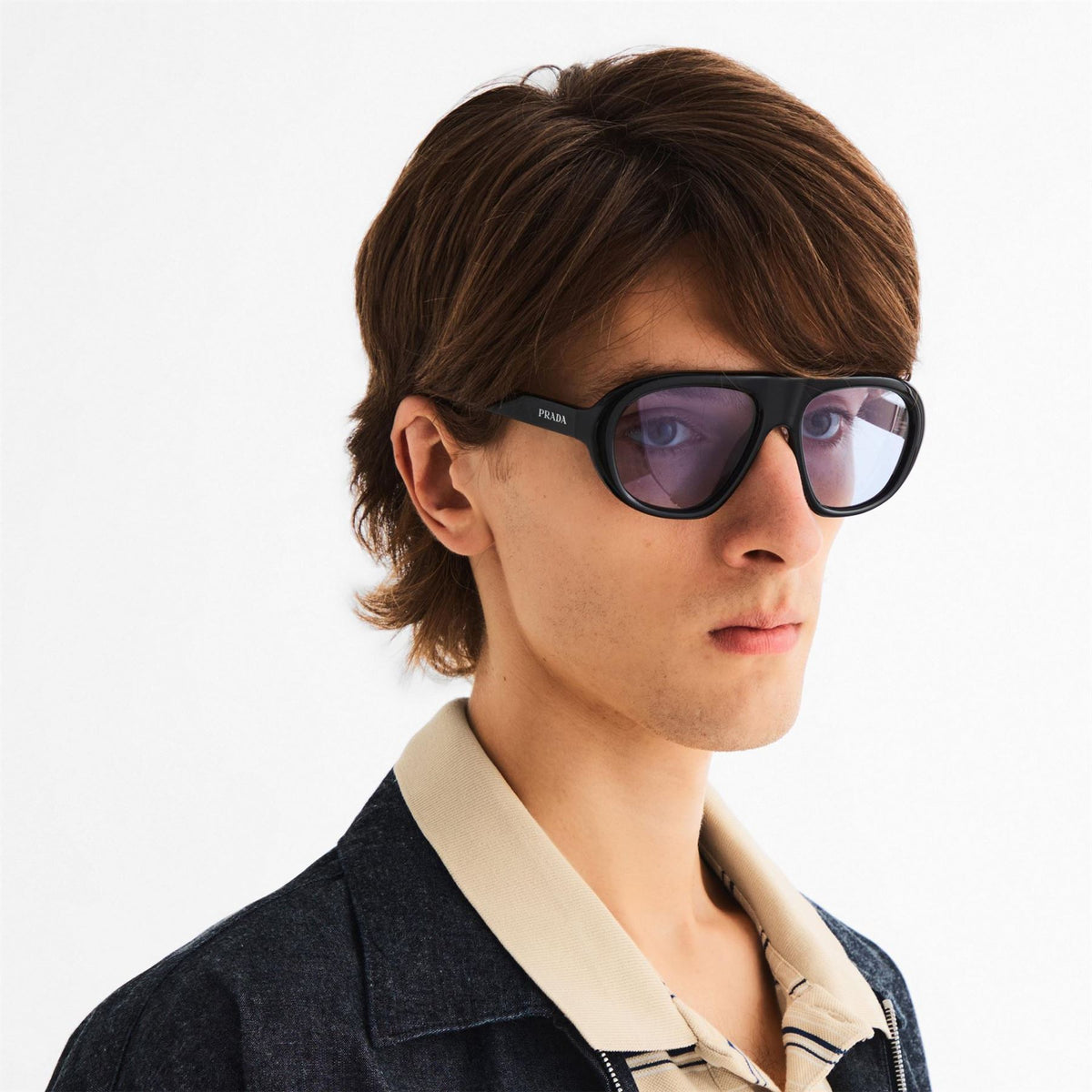 Prada 0pr C05s Aviator Sunglasses