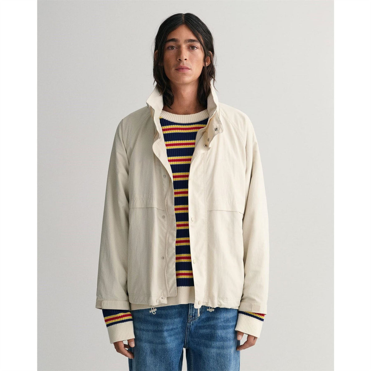 Gant Raglan Water Repellent Hooded Softshell Jacket