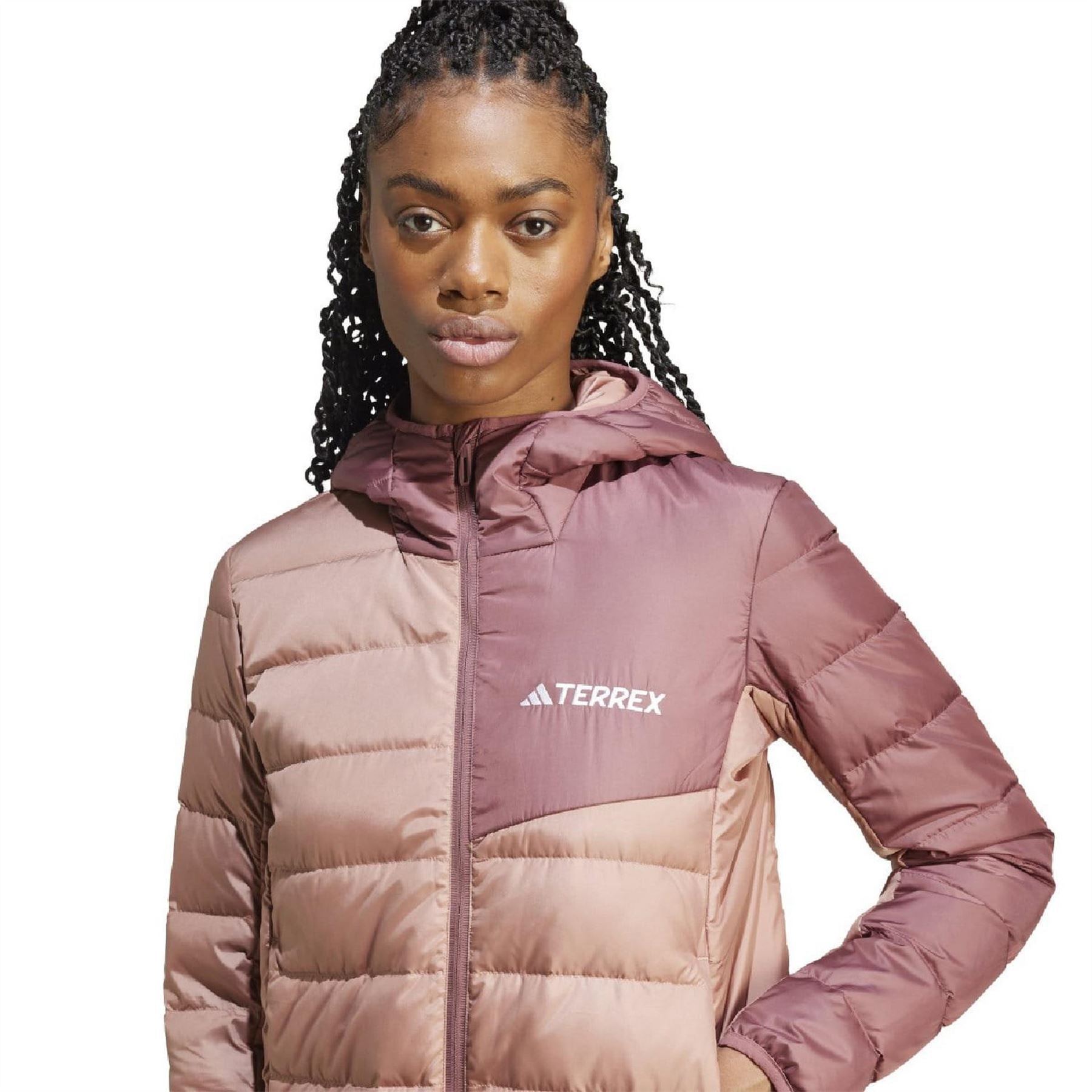 adidas Multi Light Down Hooded Jacket