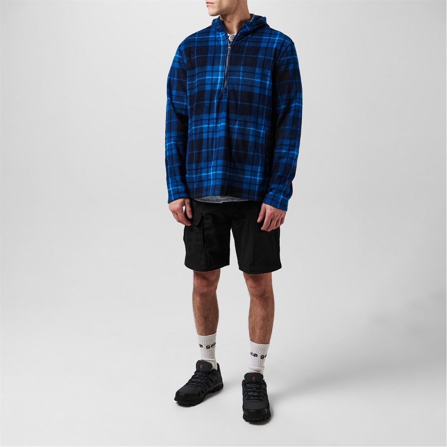 Gelert Mens Quarter Zip Fleece Top