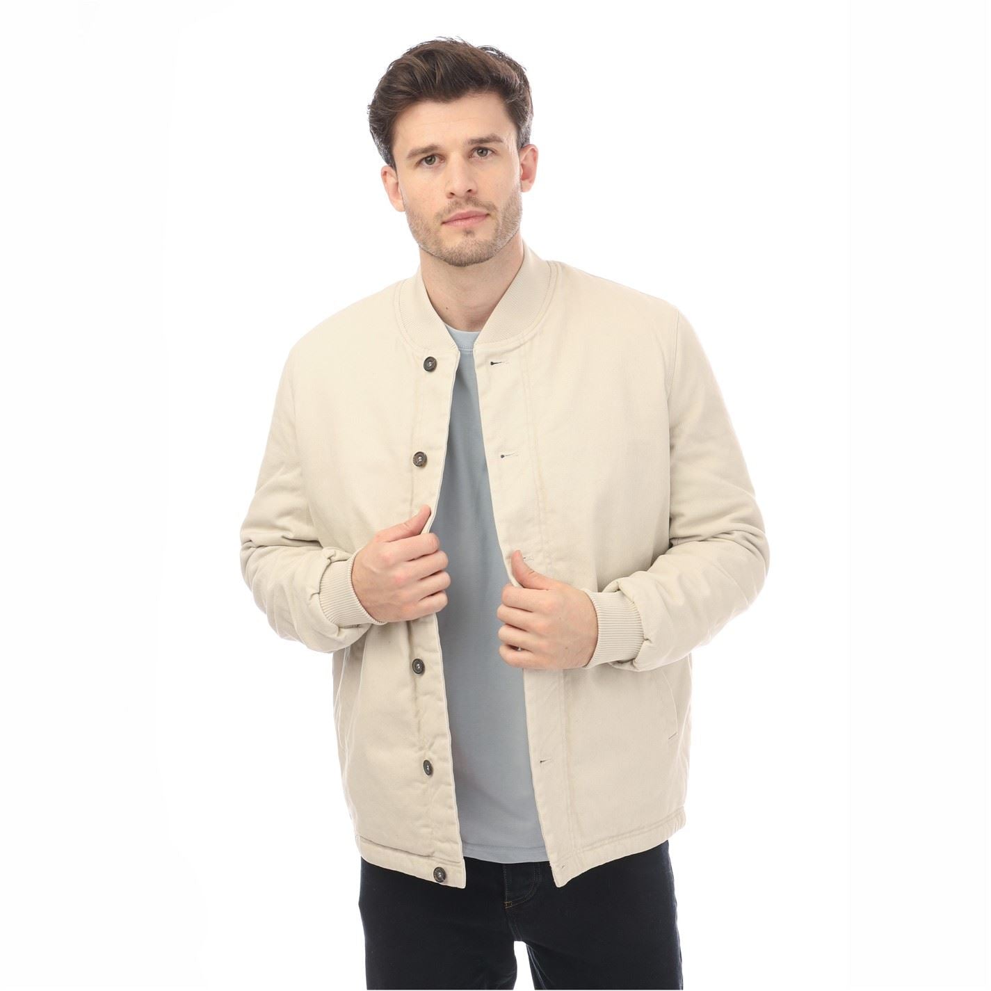Lyle and Scott Petite Collared Neck Bomber Jacket
