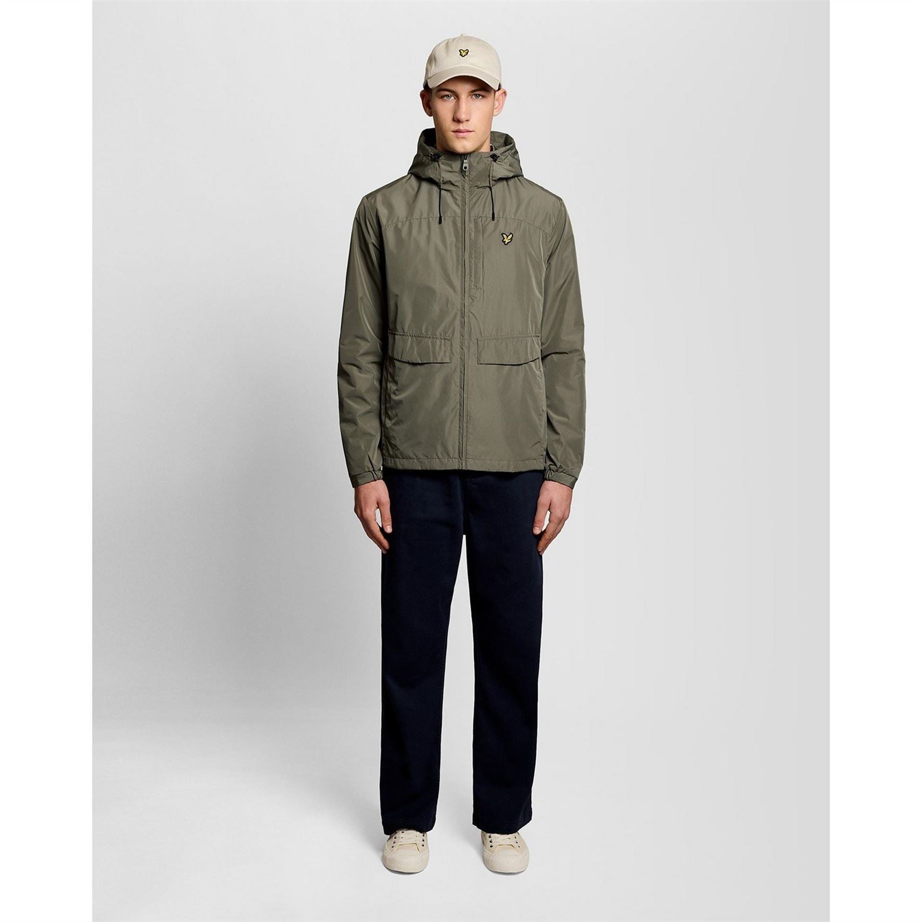 Lyle and Scott Hooded Zipped Rain Anorak