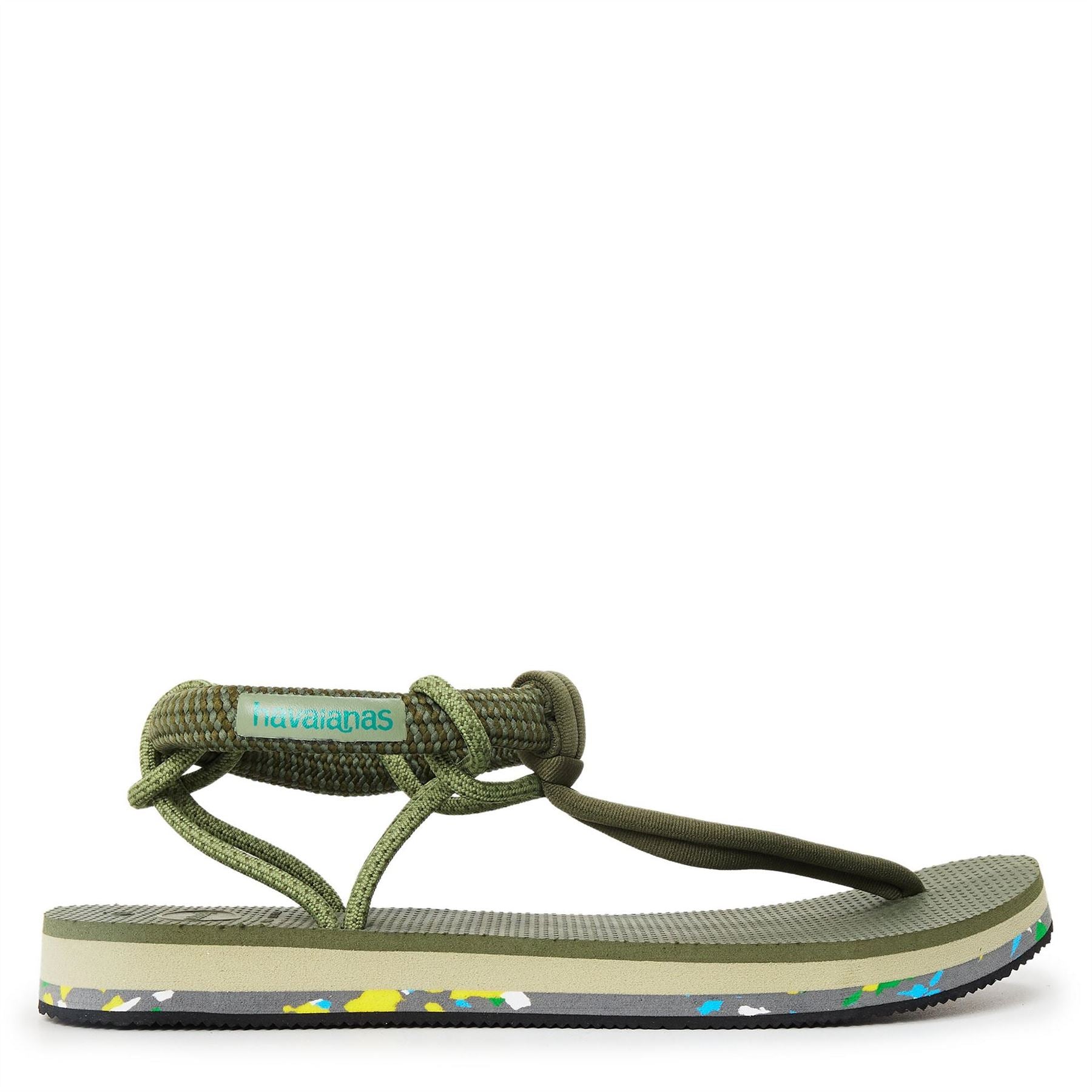 Havaianas Womens Hav. Cosmo Madrid Green 35 Flip Flops