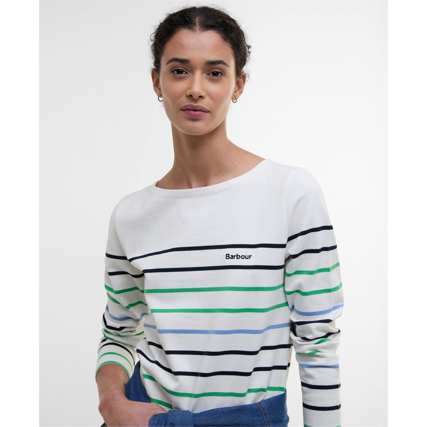 Barbour Striped Long Sleeved Top