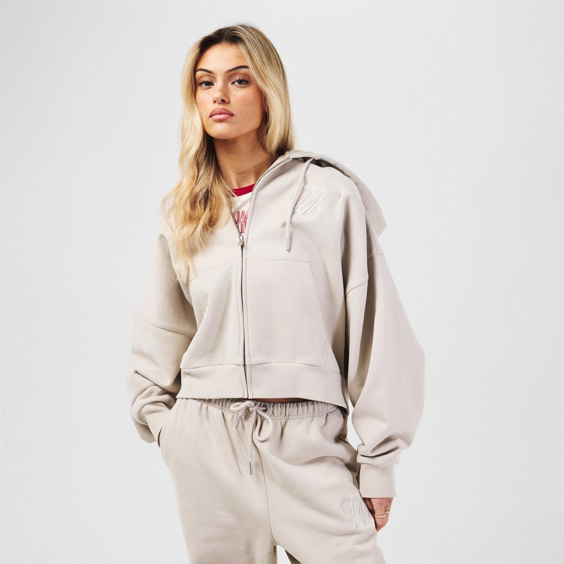 Jack Wills Emblem Hooded Zip Jacket
