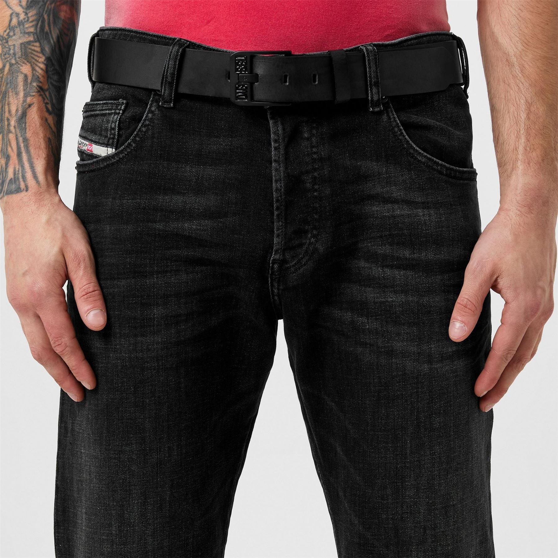 Diesel Leather Belt