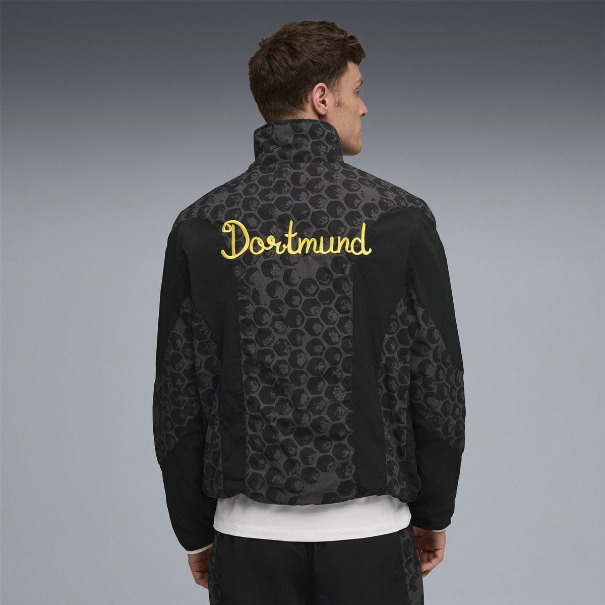 Puma Borussia Dortmund Licensed Rain Anorak Jacket