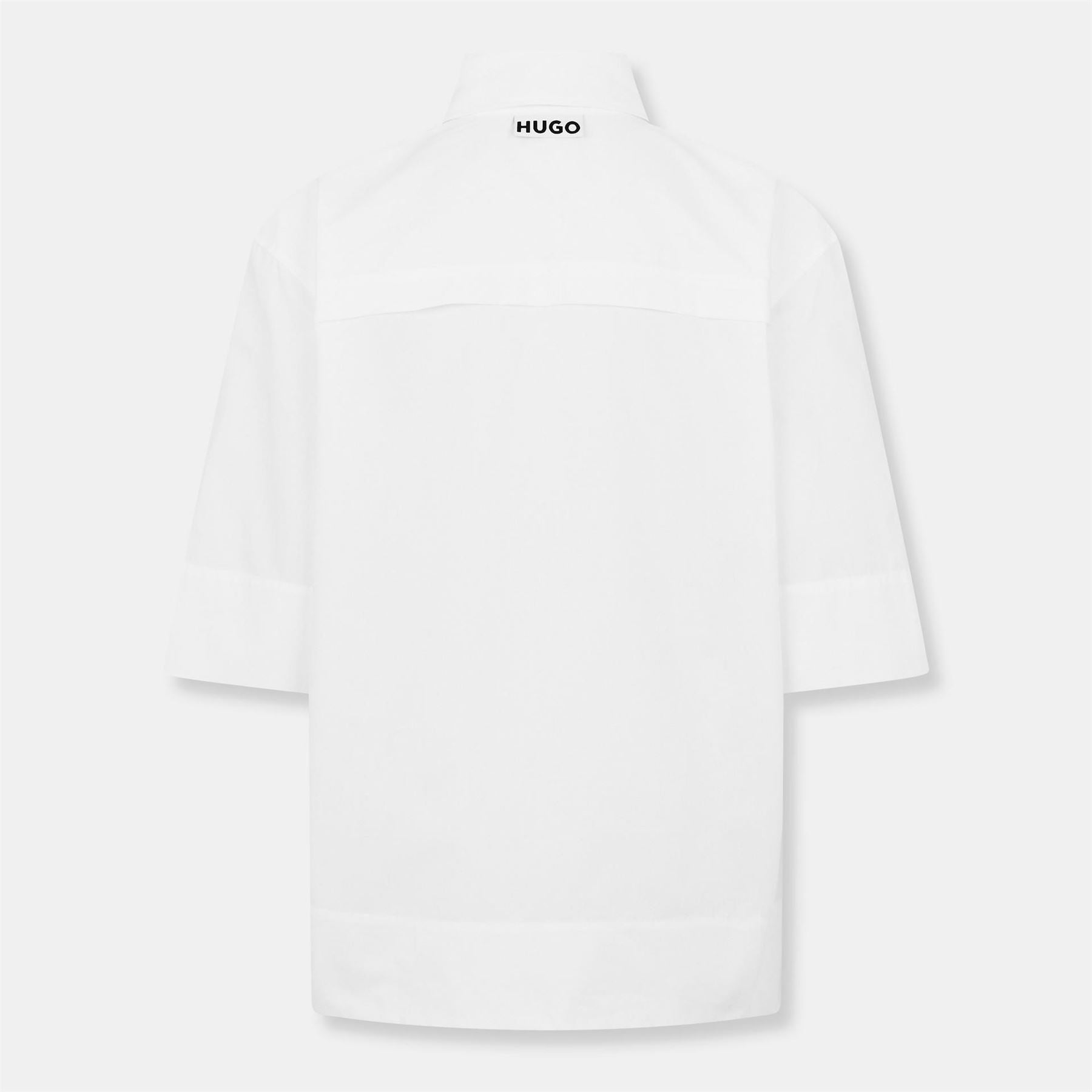 Hugo Relaxed Fit Three Quarter Sleeve Shirt