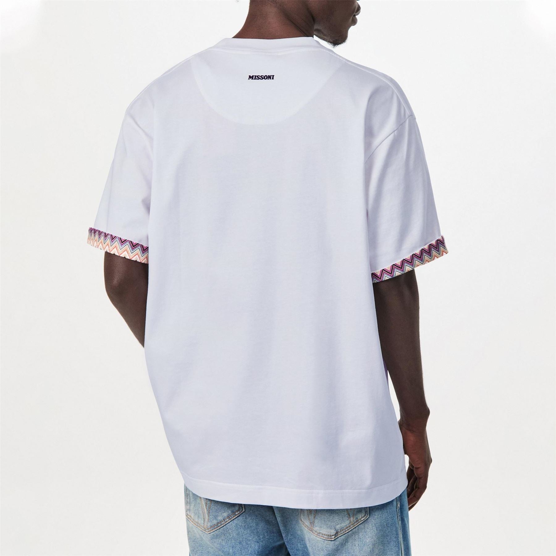 Missoni Regular Fit Contrast Trim T-Shirt