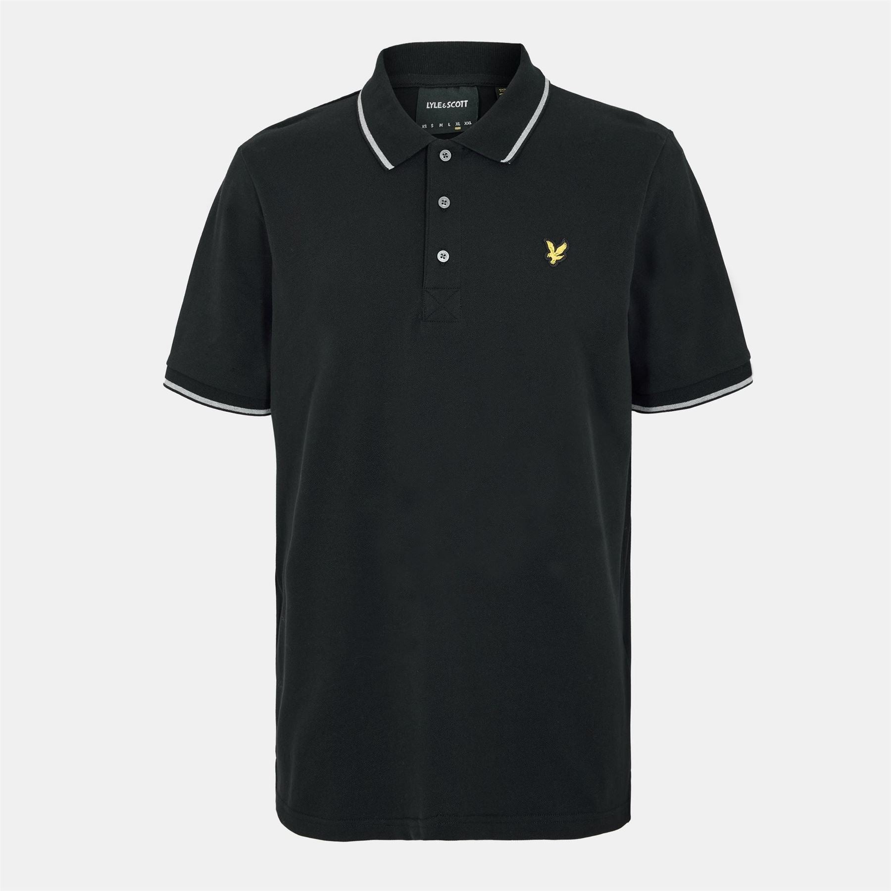 Lyle and Scott Tipped Short Sleeve Polo Shirt
