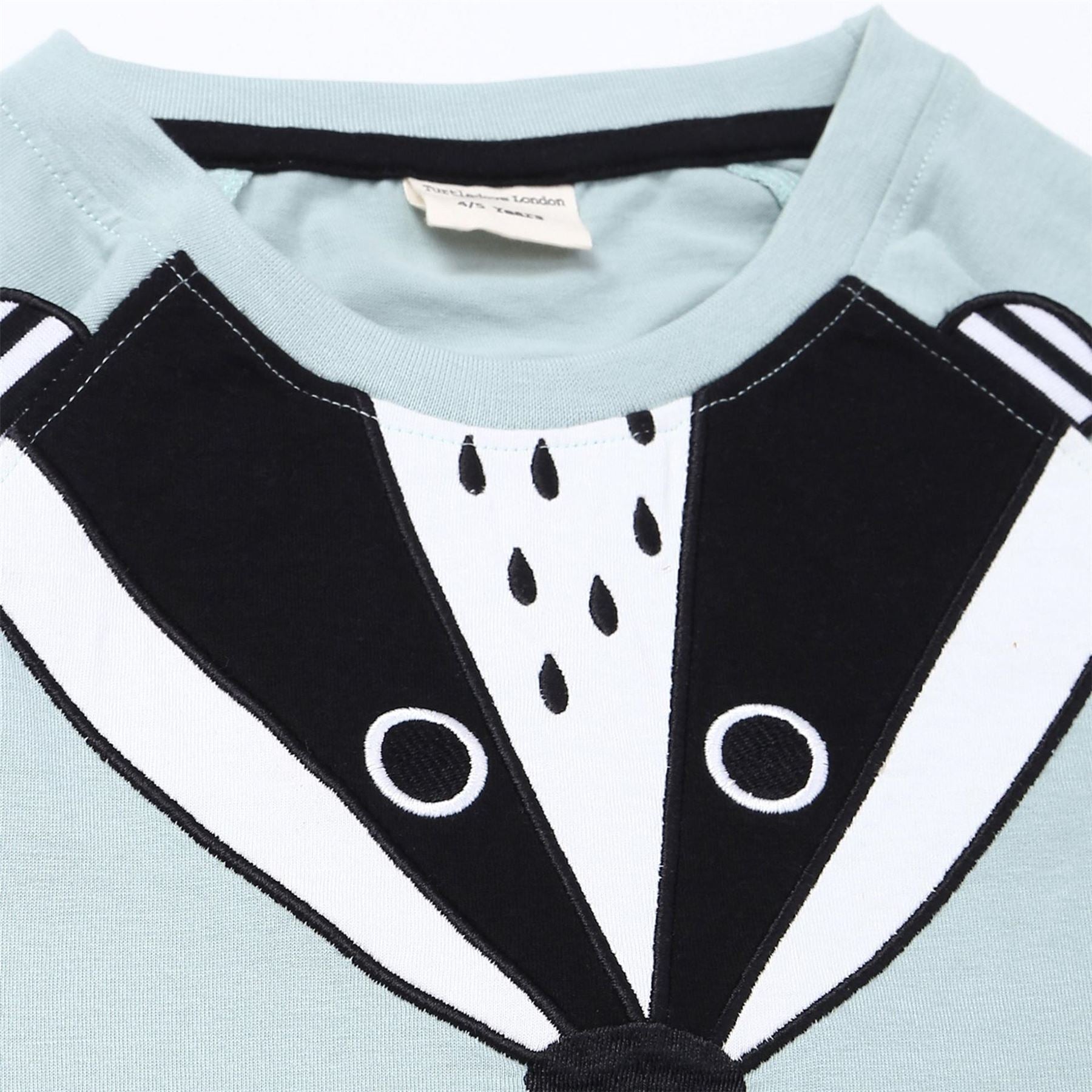 Lilly and Sid Badger Large Genie Raglan Sleeve T-Shirt