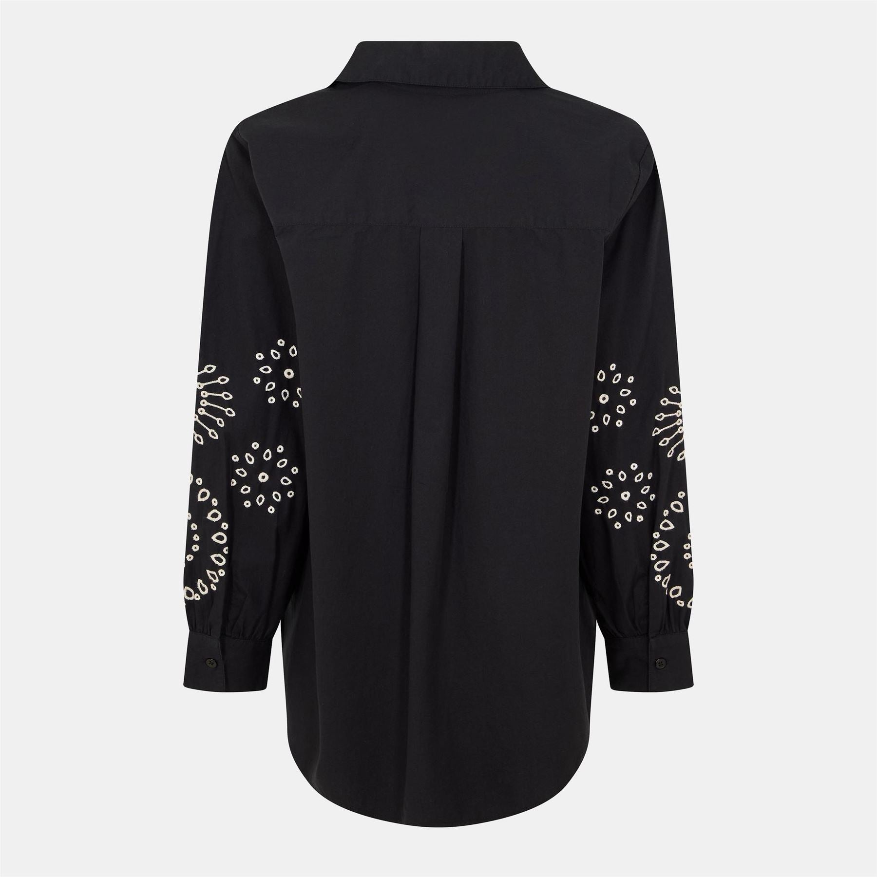 French Connection Cambria Embossed Long Sleeve Patterned Shirt
