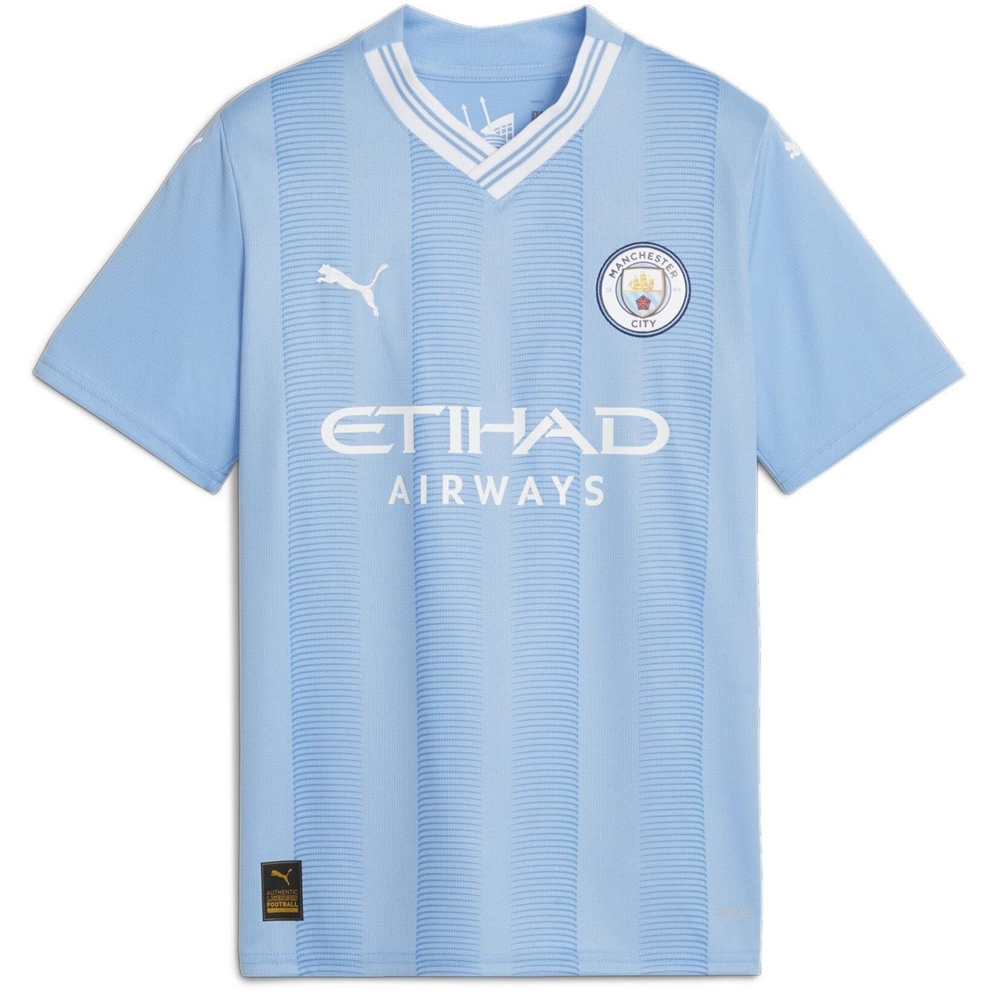 Puma Manchester City Home Shirt 2023 2024 Juniors