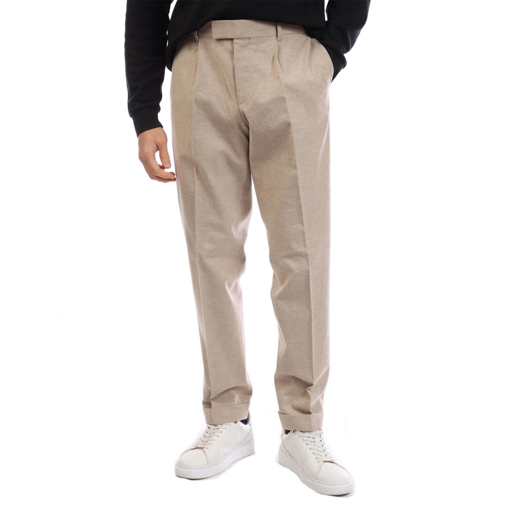 Boss Mens P Genius Cw Wg 244 10244939 01 Straight Leg Trousers