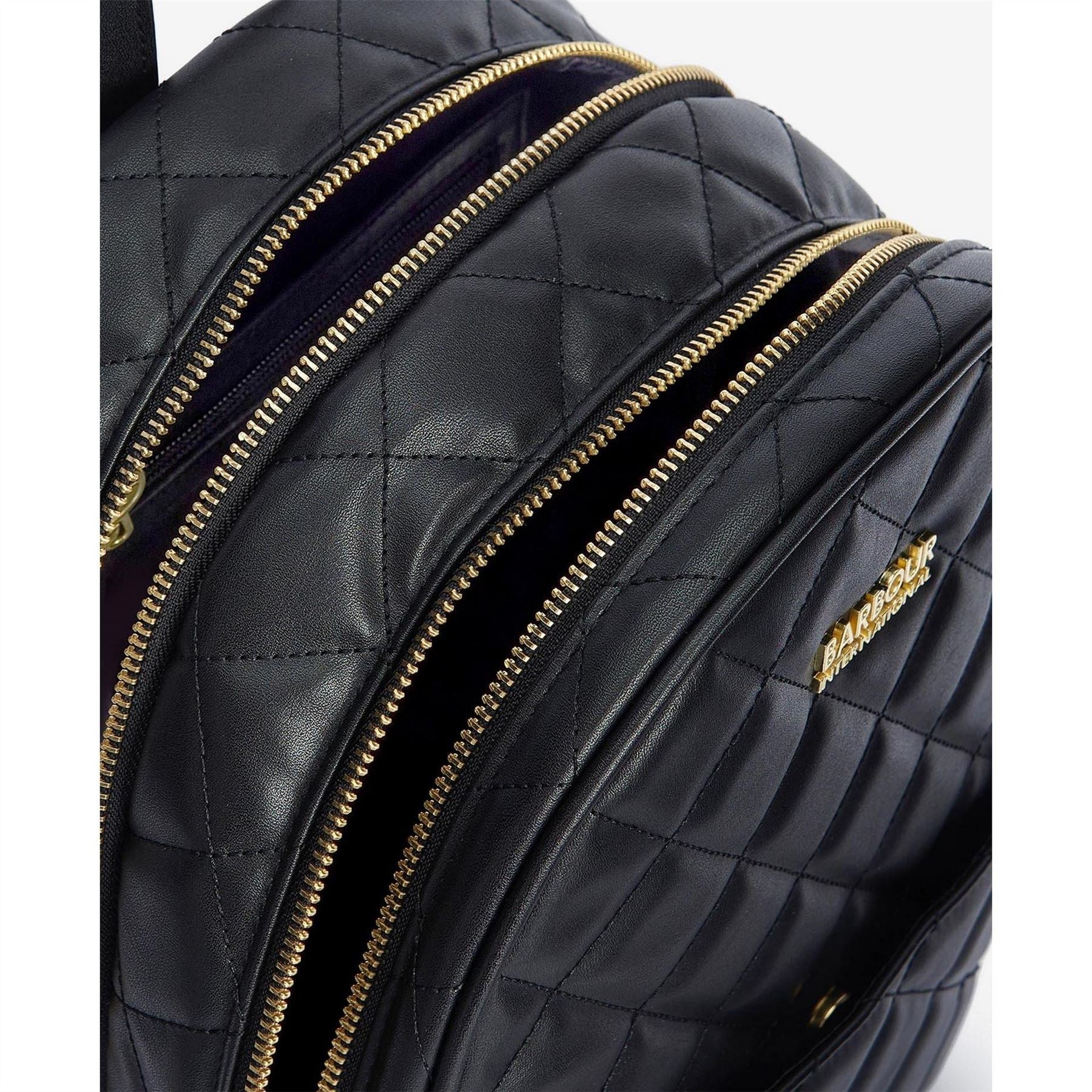 Barbour International Uxbridge Quilted Zip Backpack