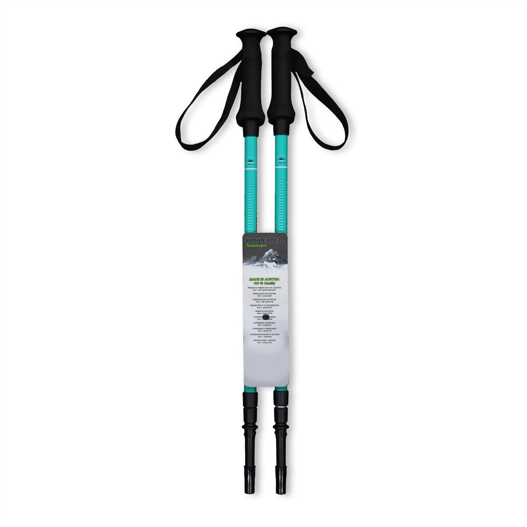 Komperdell Womens Titanal Tl Ski Poles