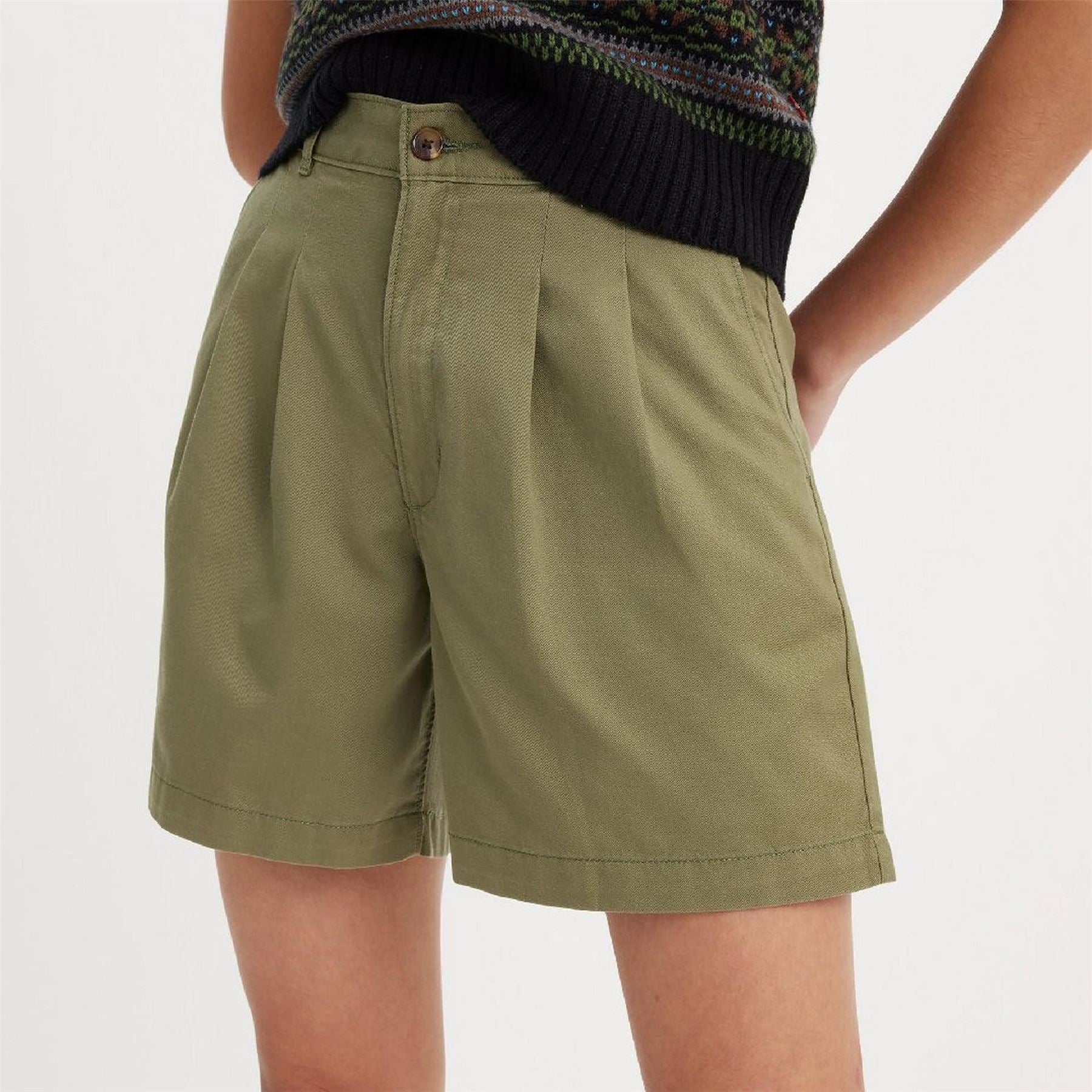 Levis Pleated Trouser Short Deep Lic
