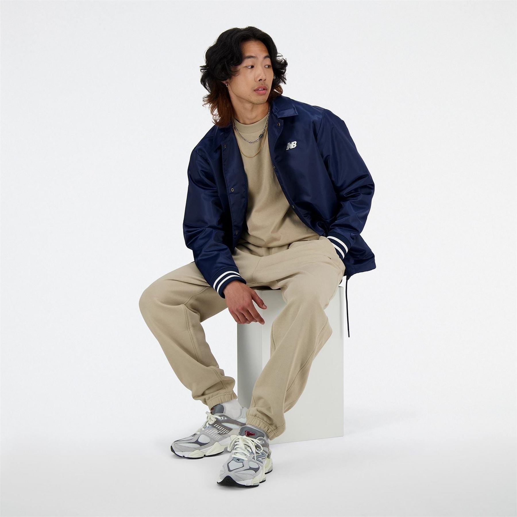 New Balance Relaxed Fit Coach Jacket