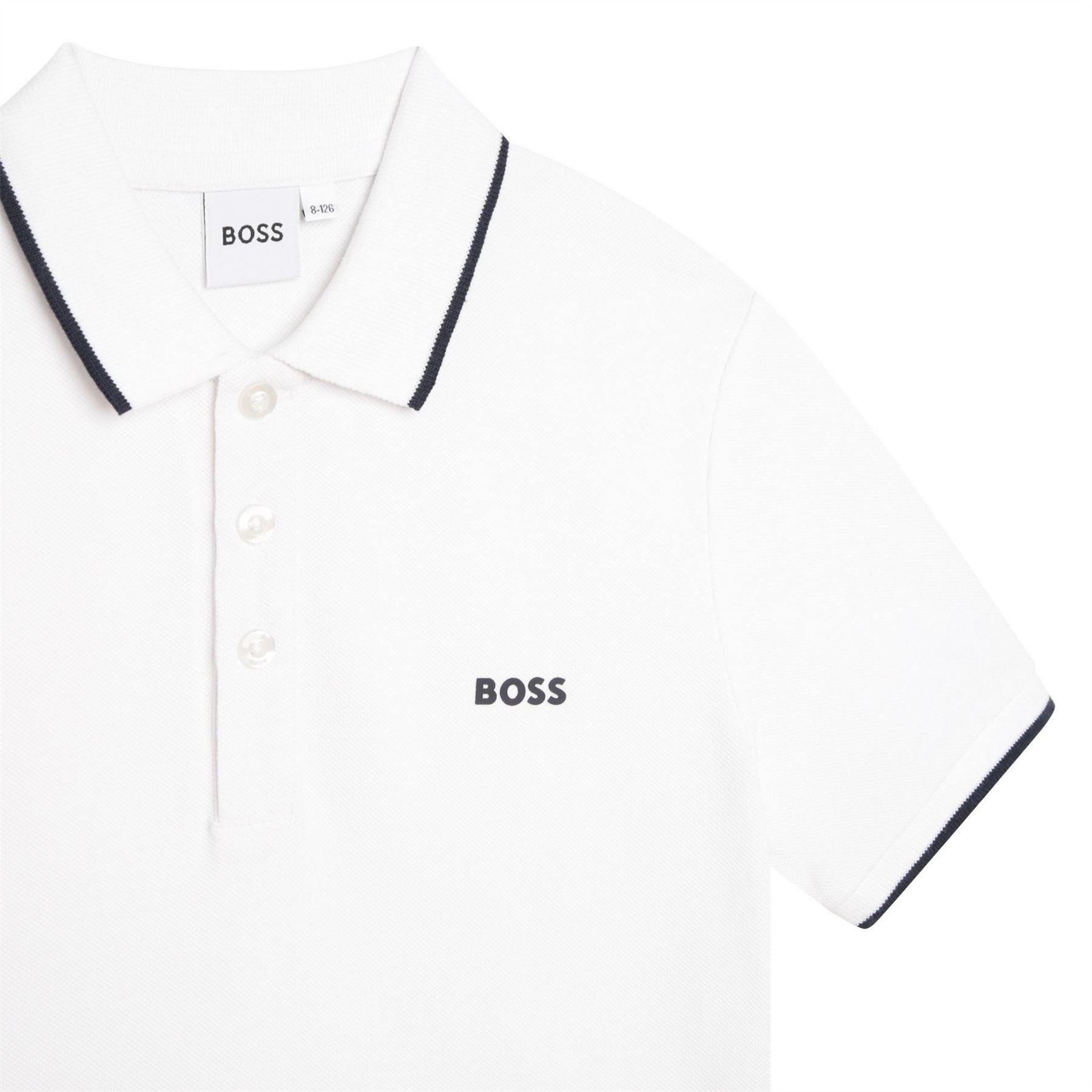 Boss Small Logo Polo Shirt, Logo Detail