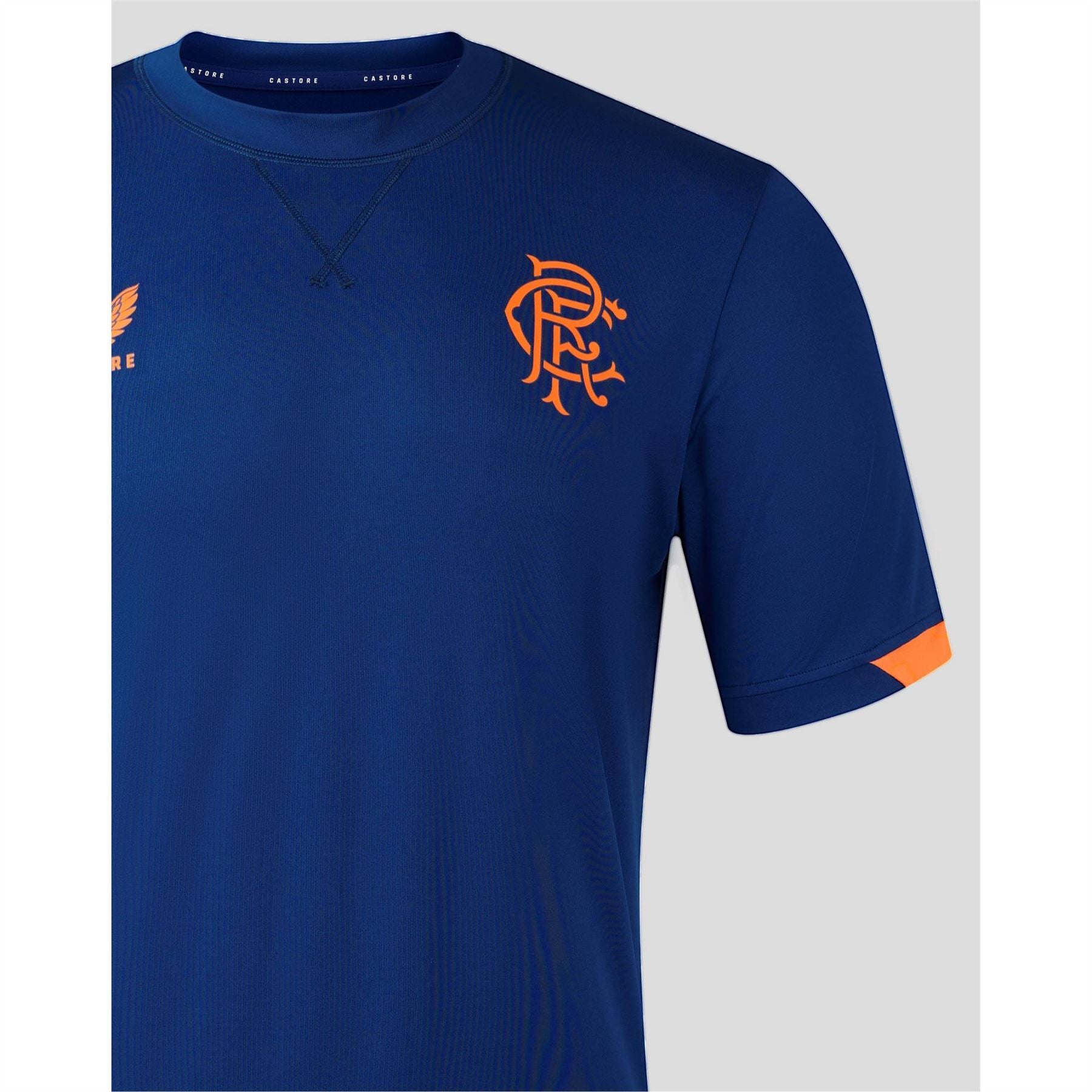 Castore Rangers Travel T-Shirt 2023 2024 Adults