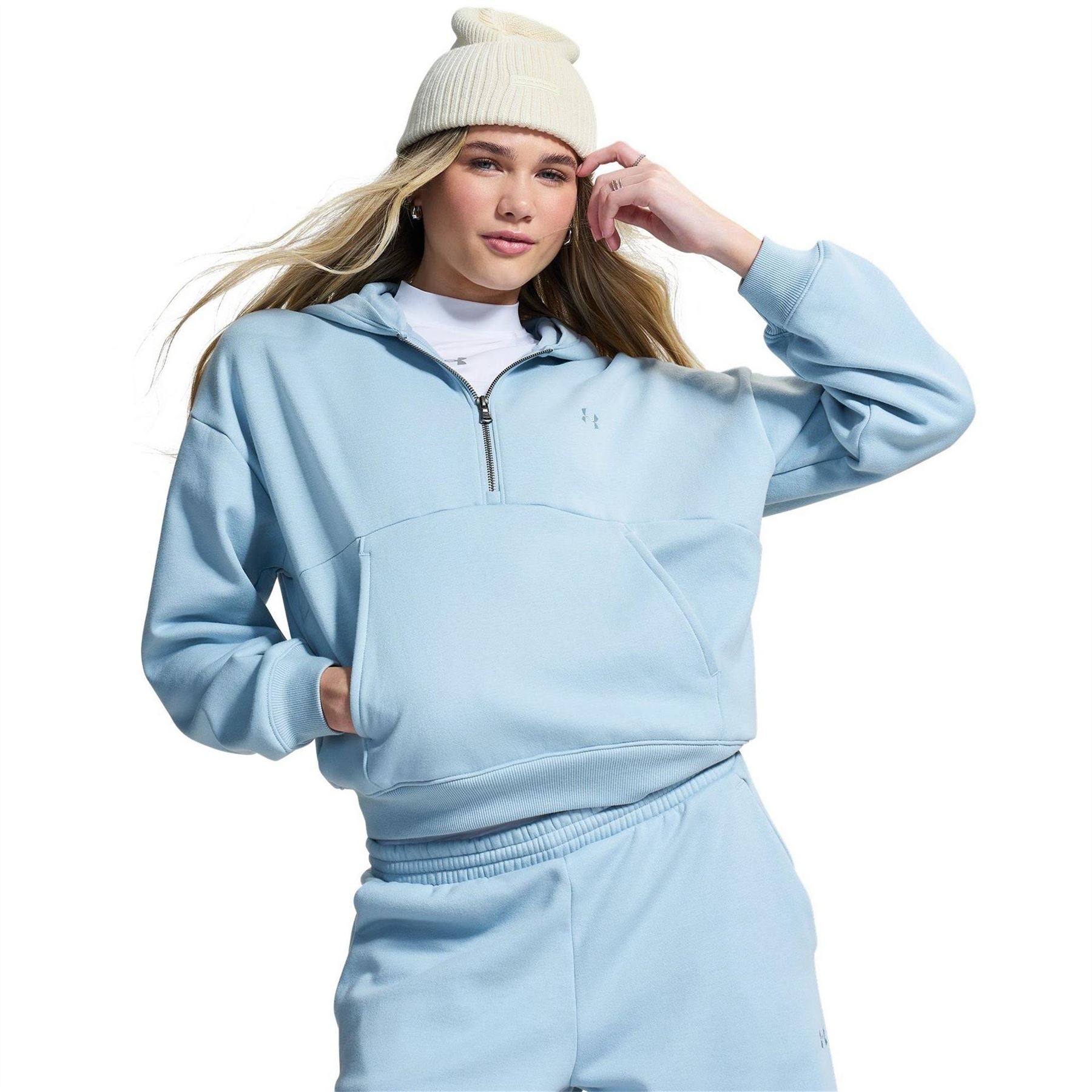 Under Armour Icon Fleece Half Zip Hoodie