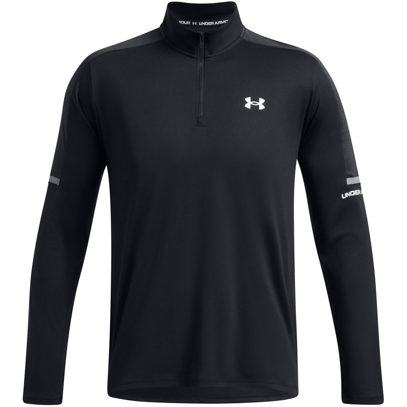 Under Armour Tech Zip Neck Long Sleeve Raglan Sweatshirt