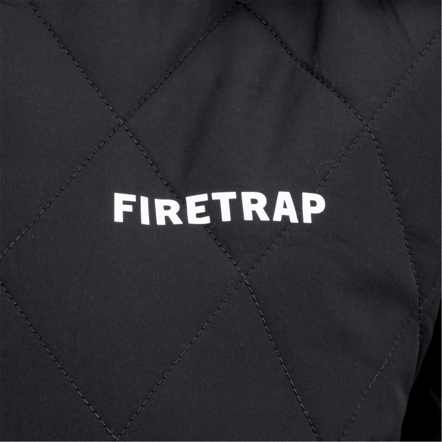 Firetrap Long Sleeve Hip Length Quilted Jacket