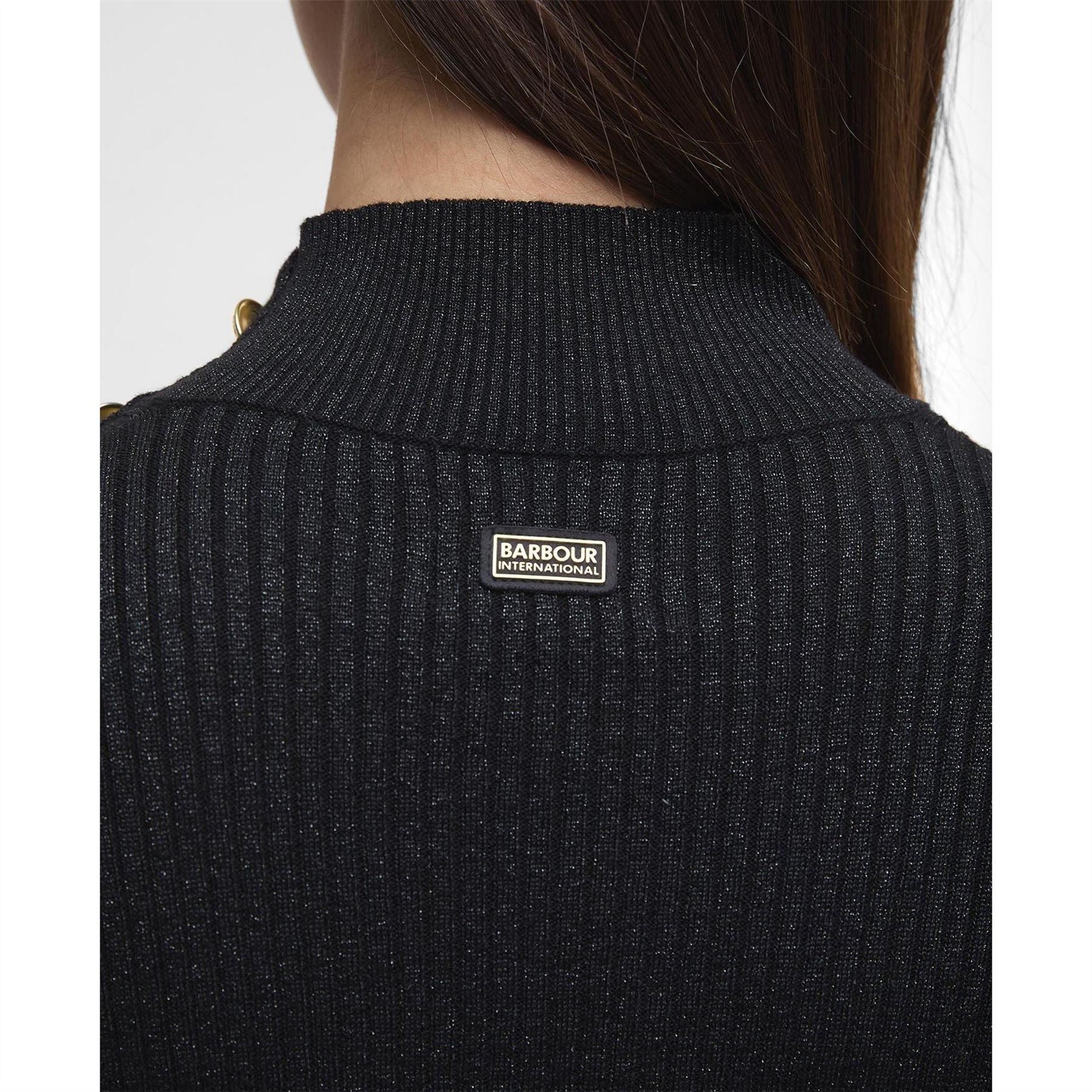 Barbour International Ribbed Jumper