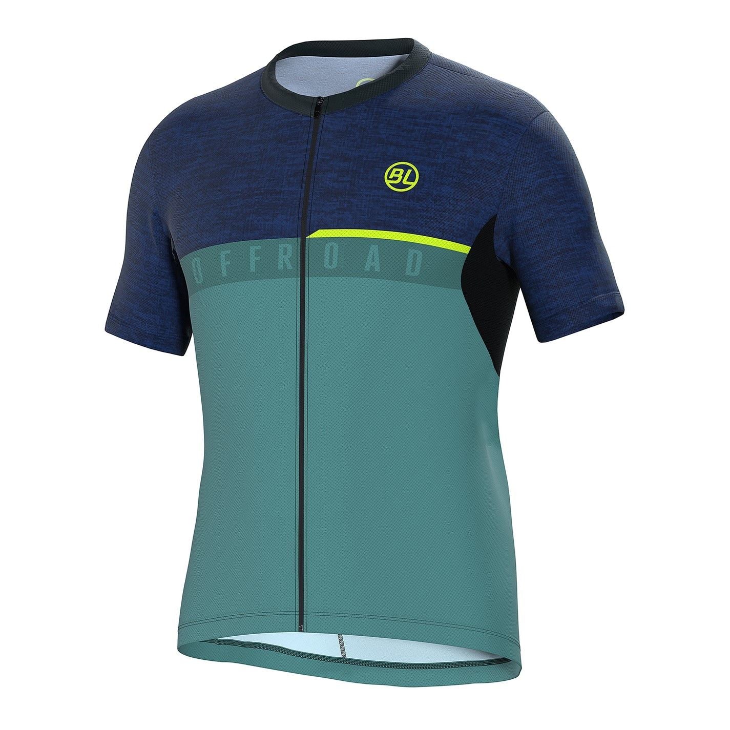 Bicycle Line AGORDO Full Length Zip Loose Fit Short Sleeve Cycling Jersey