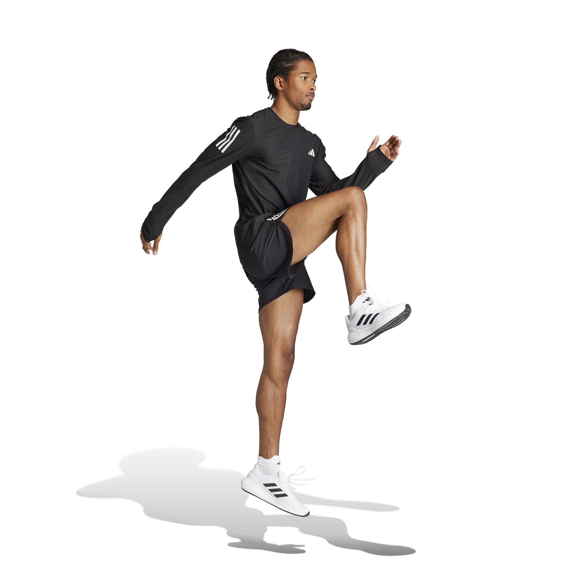 adidas Crew Neck Long Sleeve Regular Fit T-Shirt