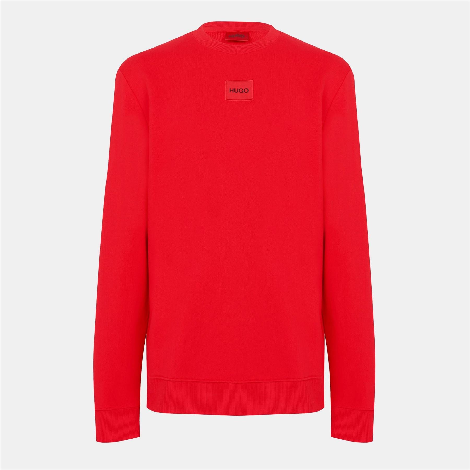 Hugo HUGO Long Sleeve Contemporary Sweatshirt   Crew Neck (Diragol)