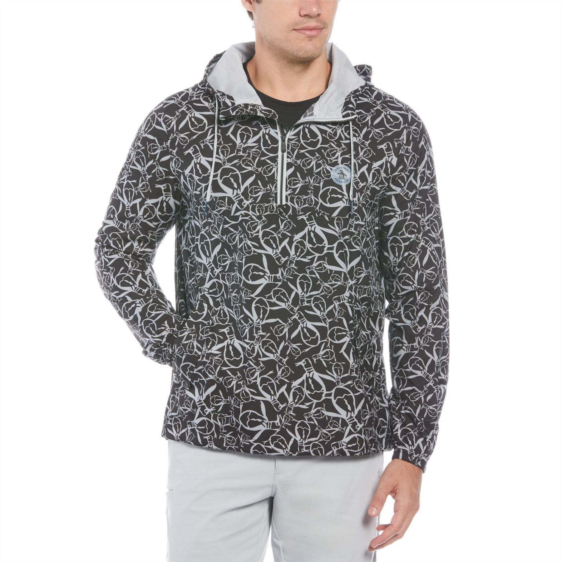 Original Penguin Golf Performance Weather Resistant Full Zip Golf Jacket