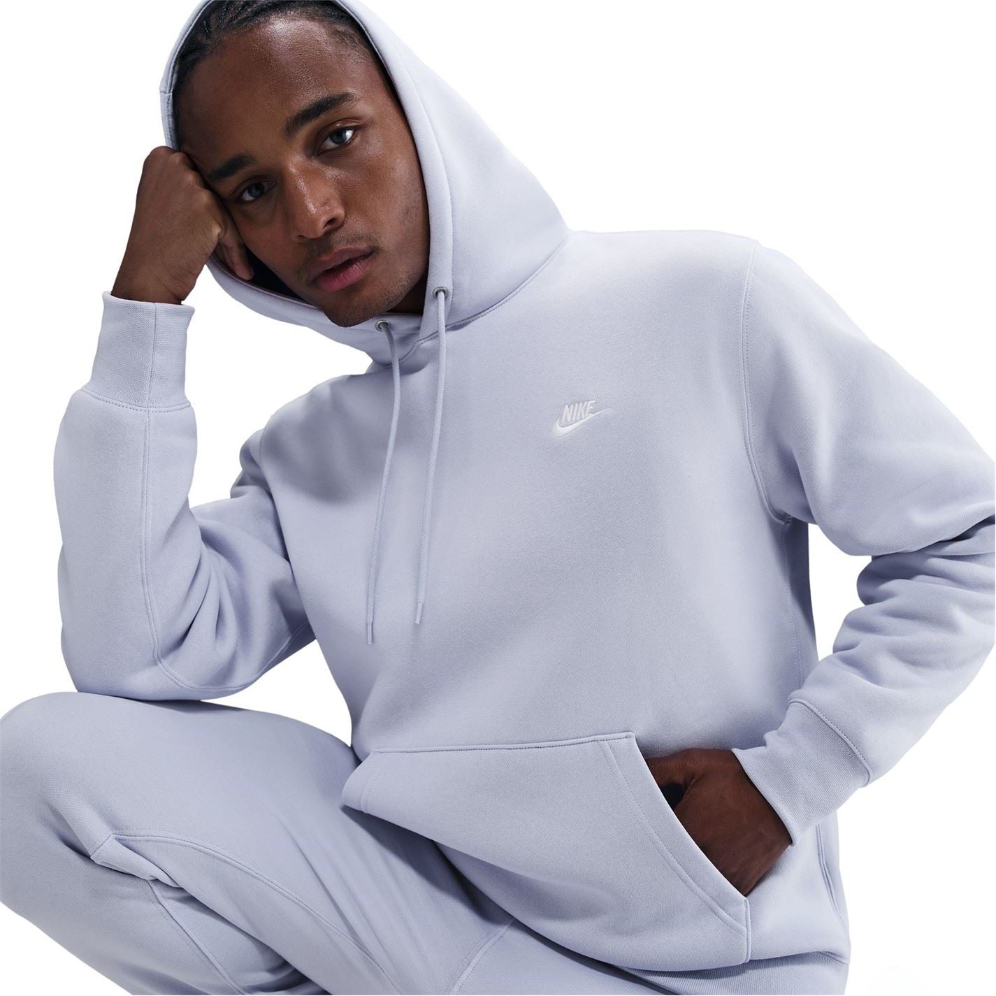 Nike Mens Sportswear Club Fleece Pullover Hoodie
