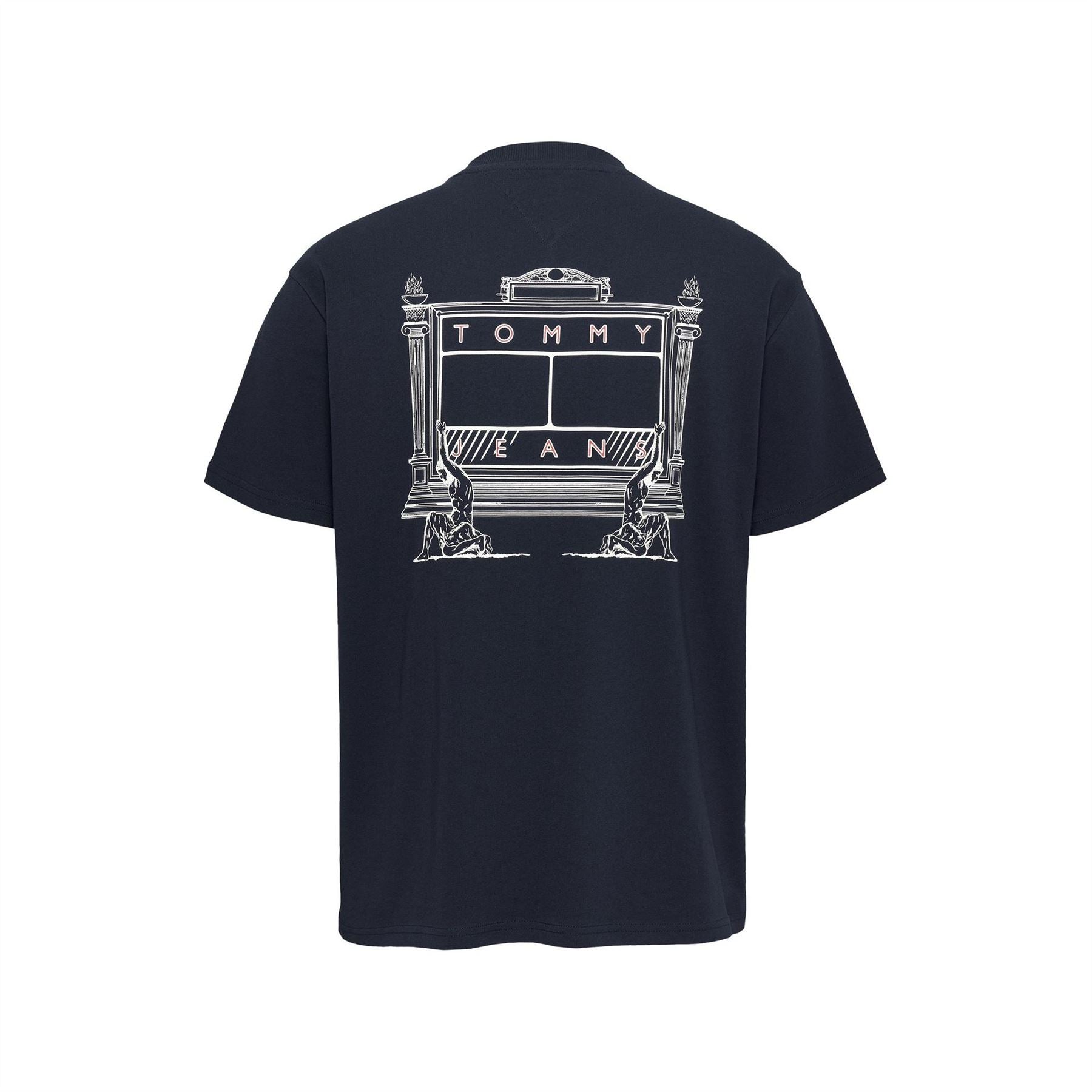 Tommy Jeans Regular Fit Novelty Crew Neck T-Shirt