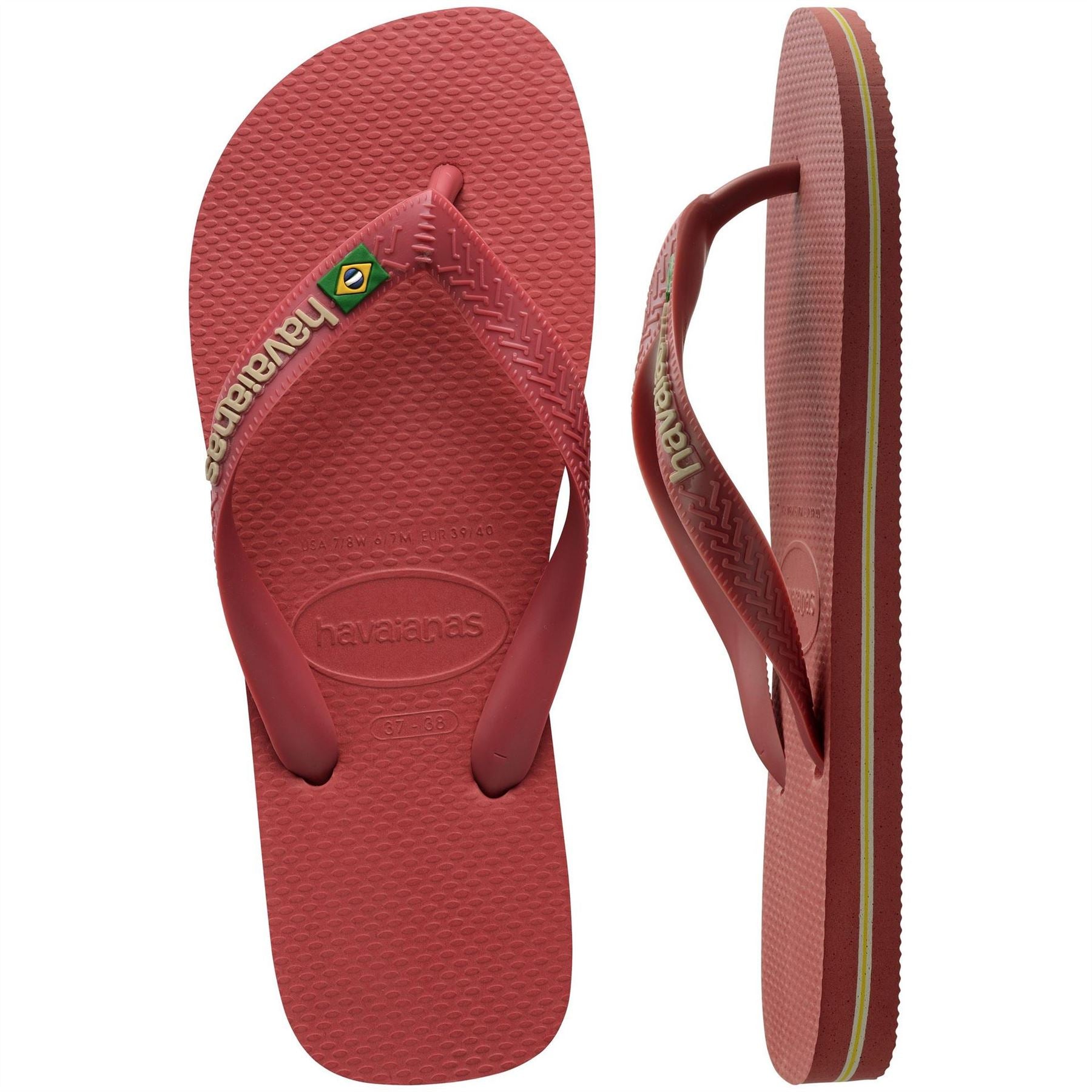 Havaianas Brasil Logo Flip Flops