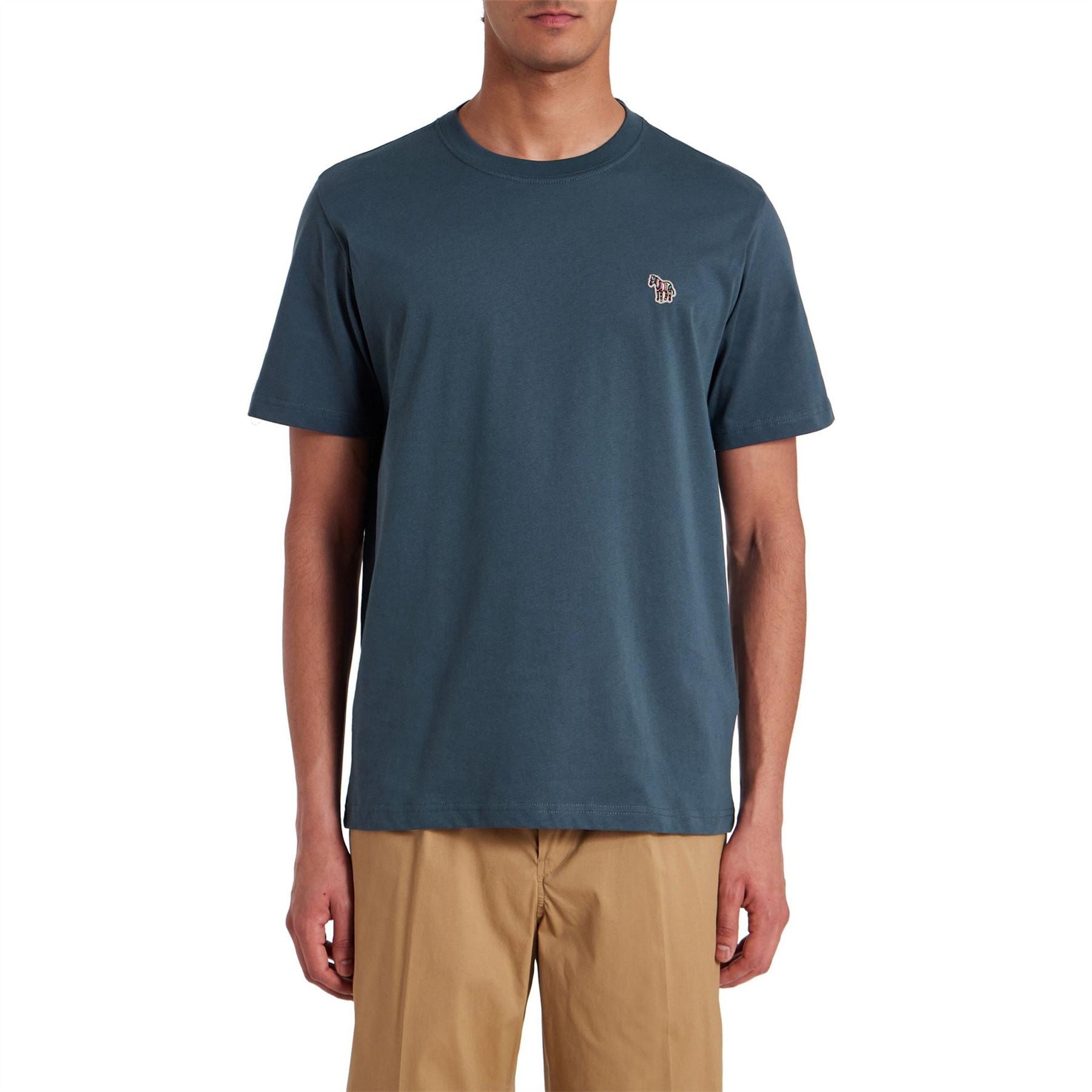 PS Paul Smith Regular Fit Zebra Crew Neck T-Shirt