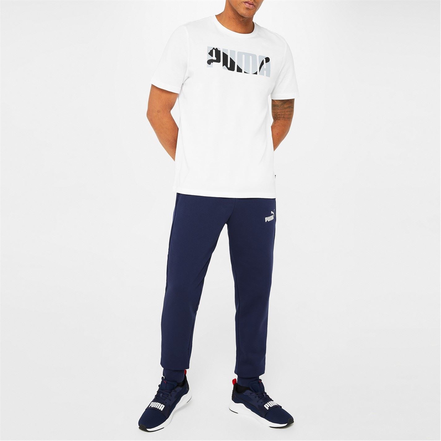 Puma Mens No 1 Logo Jogging Pants