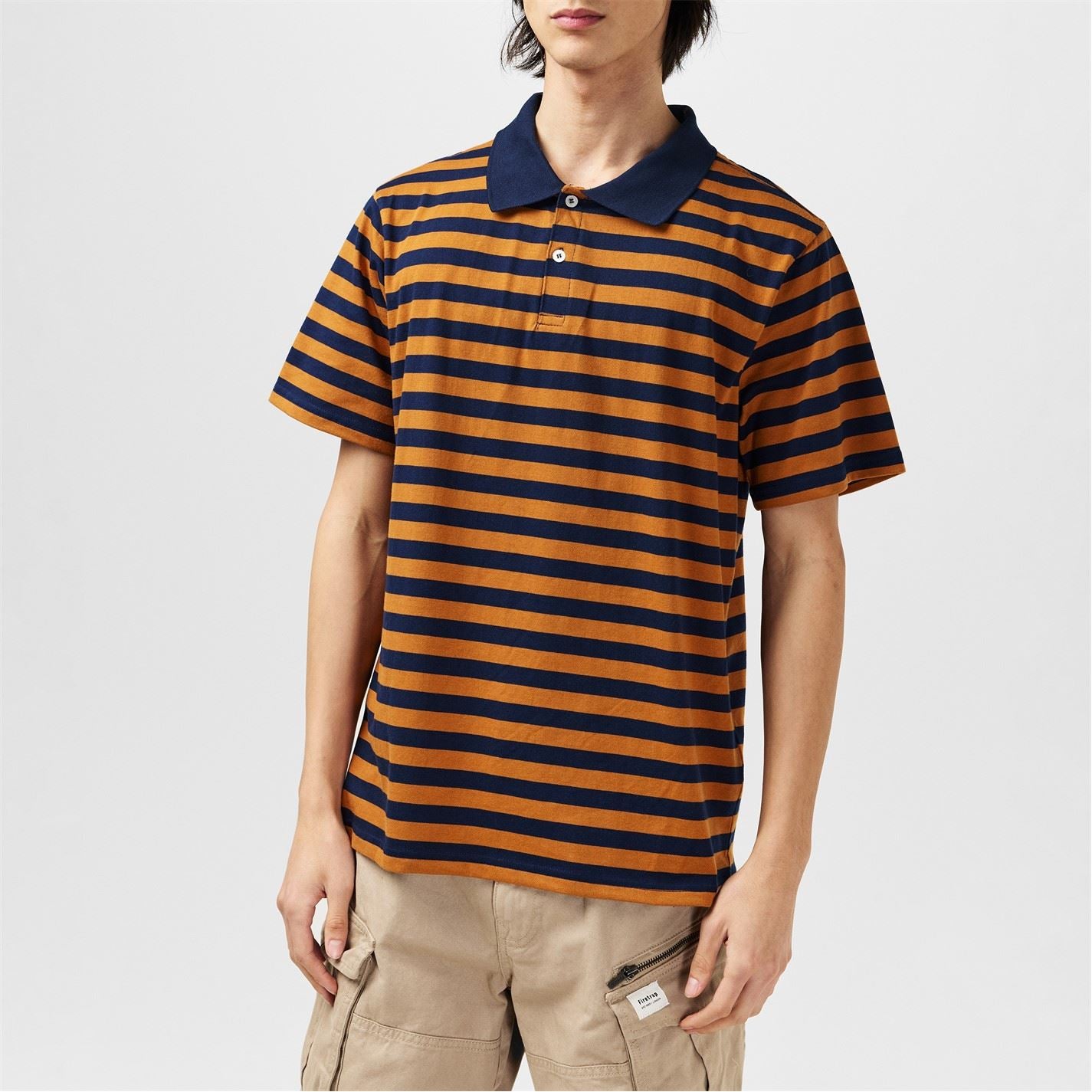 Firetrap Striped Polo
