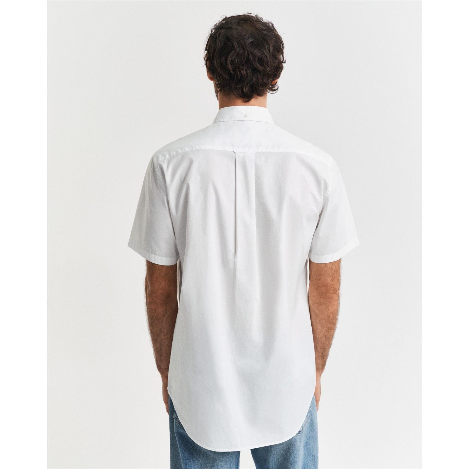 Gant Fit Classic Poplin Short Sleeve Shirt