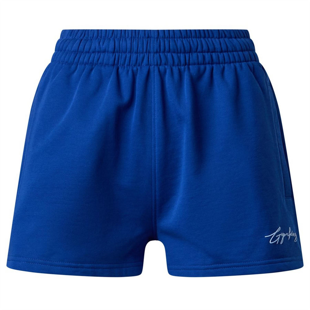 Gym King King Script Mindset Short   Jewel Blue