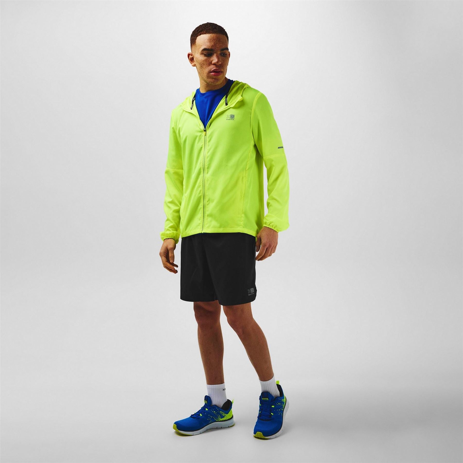 Karrimor  Water Resistant Hooded Long Sleeve Performance Running Jacket