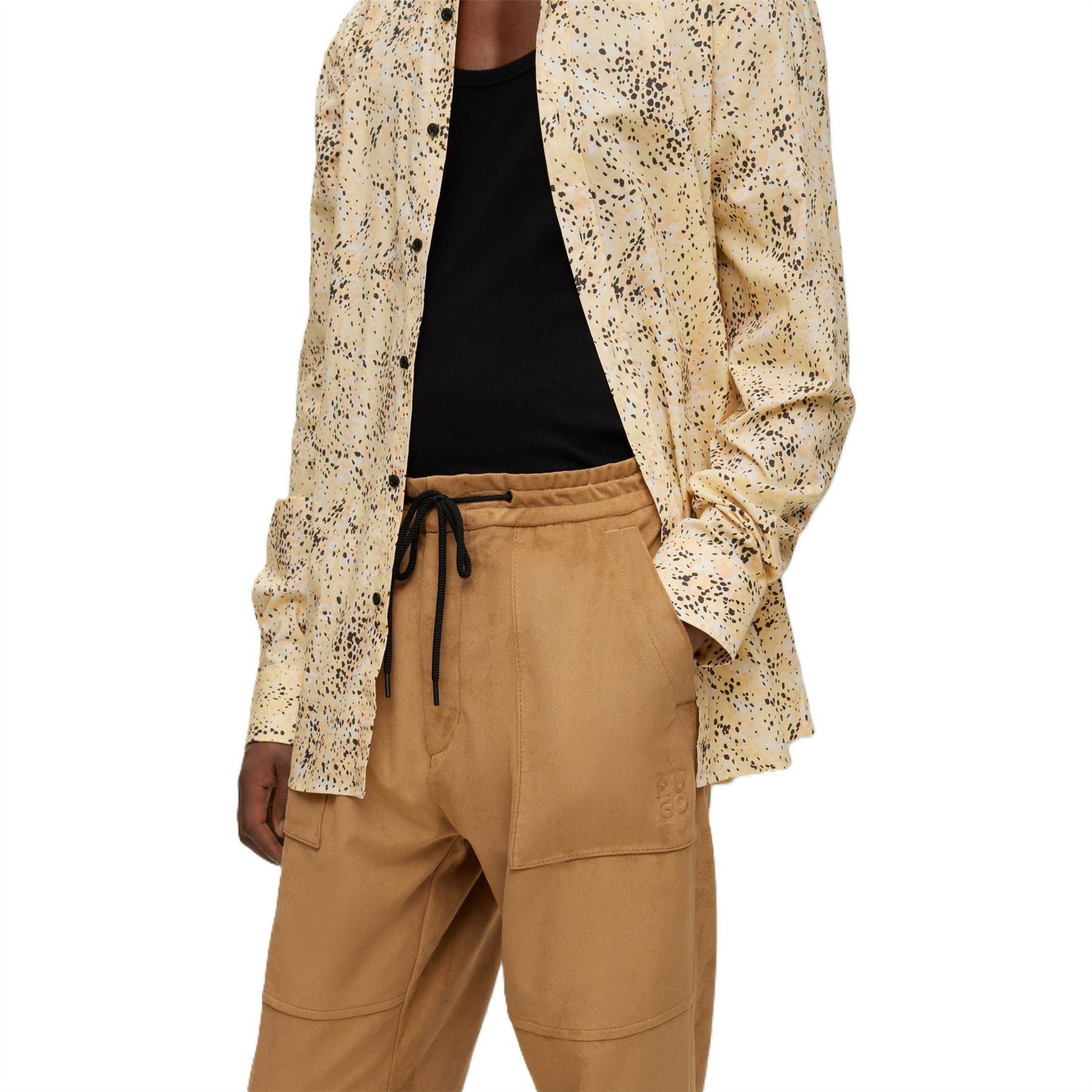 Hugo Closed Hem Jersey Tapered Joggers
